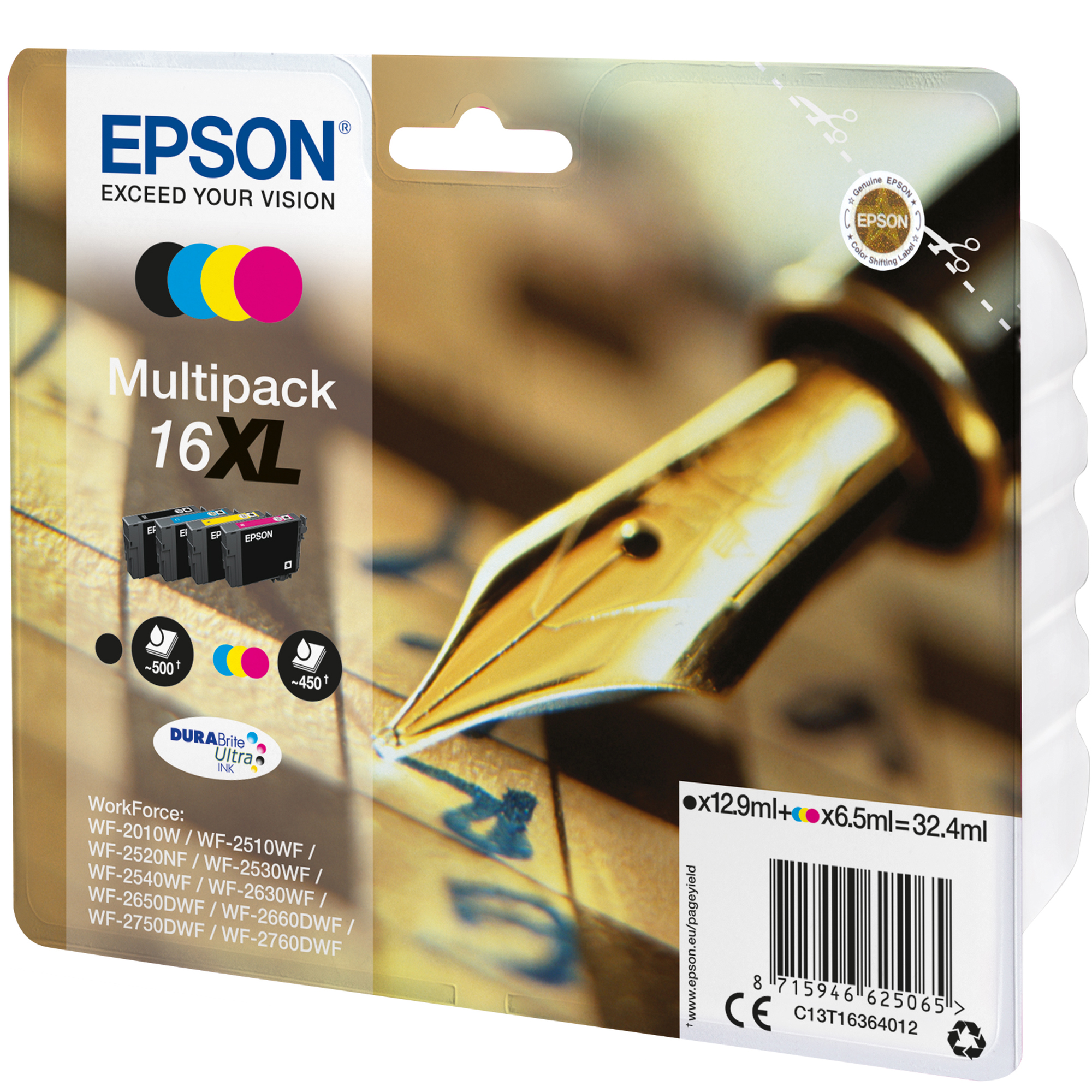 Epson 16XL Multipack - Confezione da 4 - …