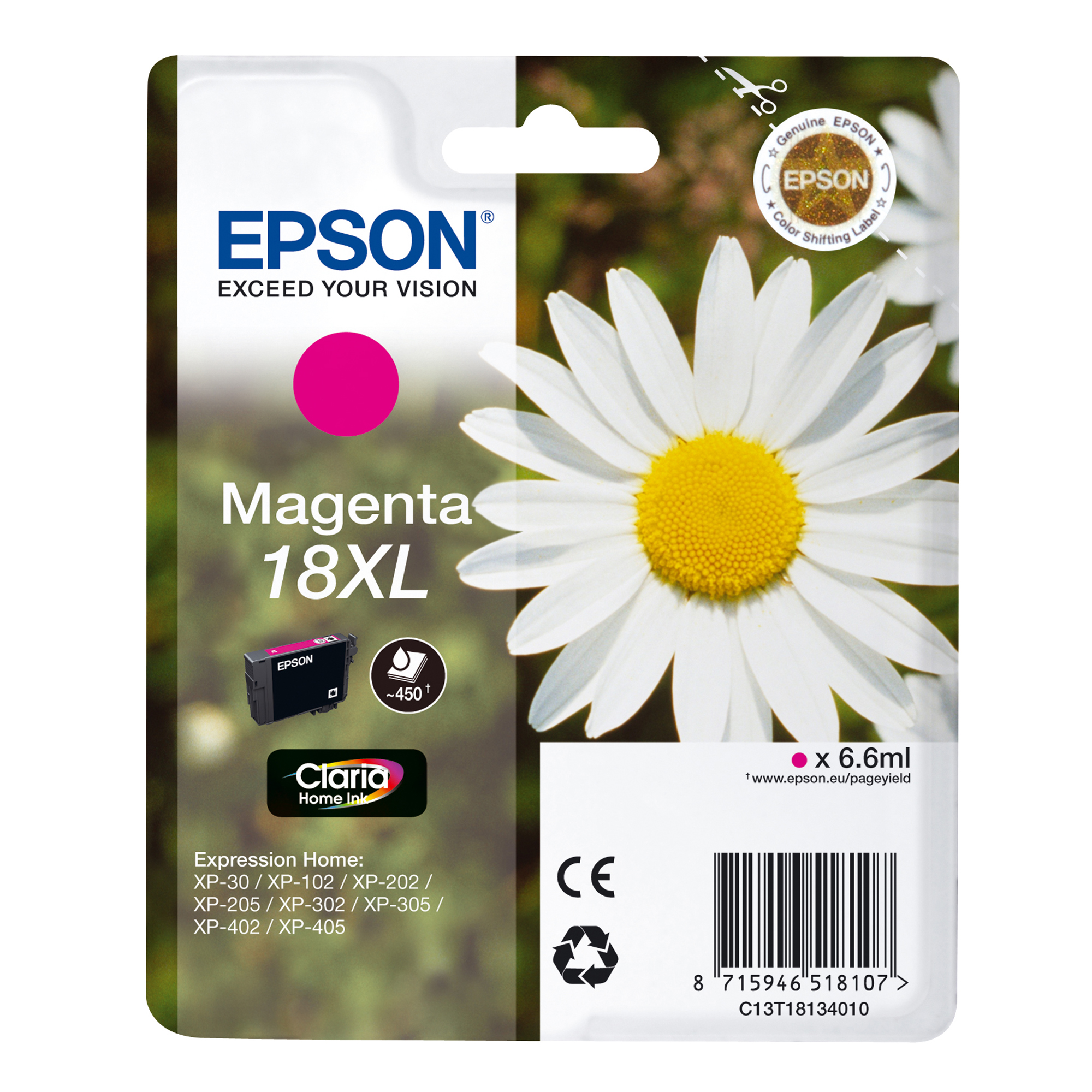 Epson 18XL - 6.6 ml - XL - …