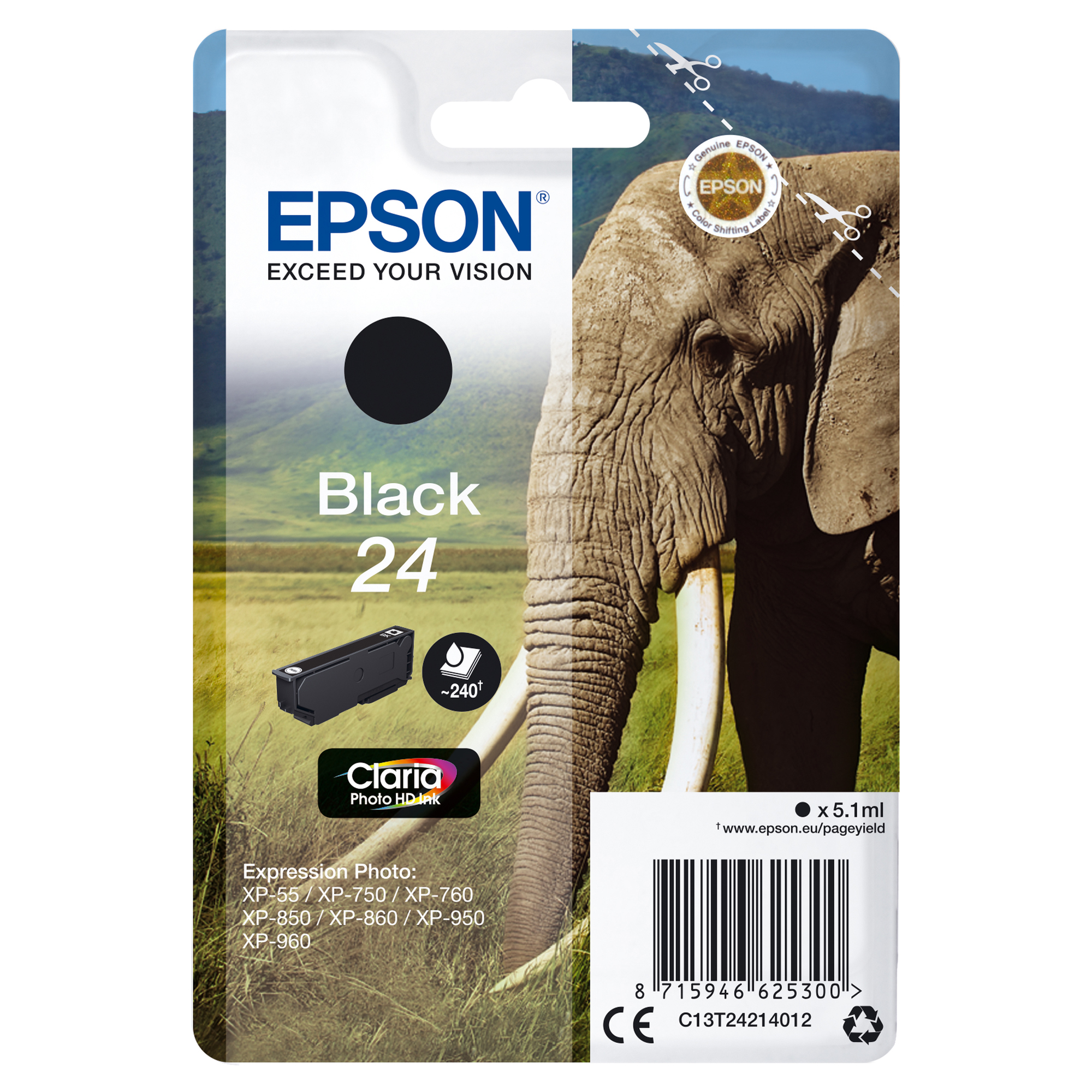 Epson 24 - 5.1 ml - nero - …
