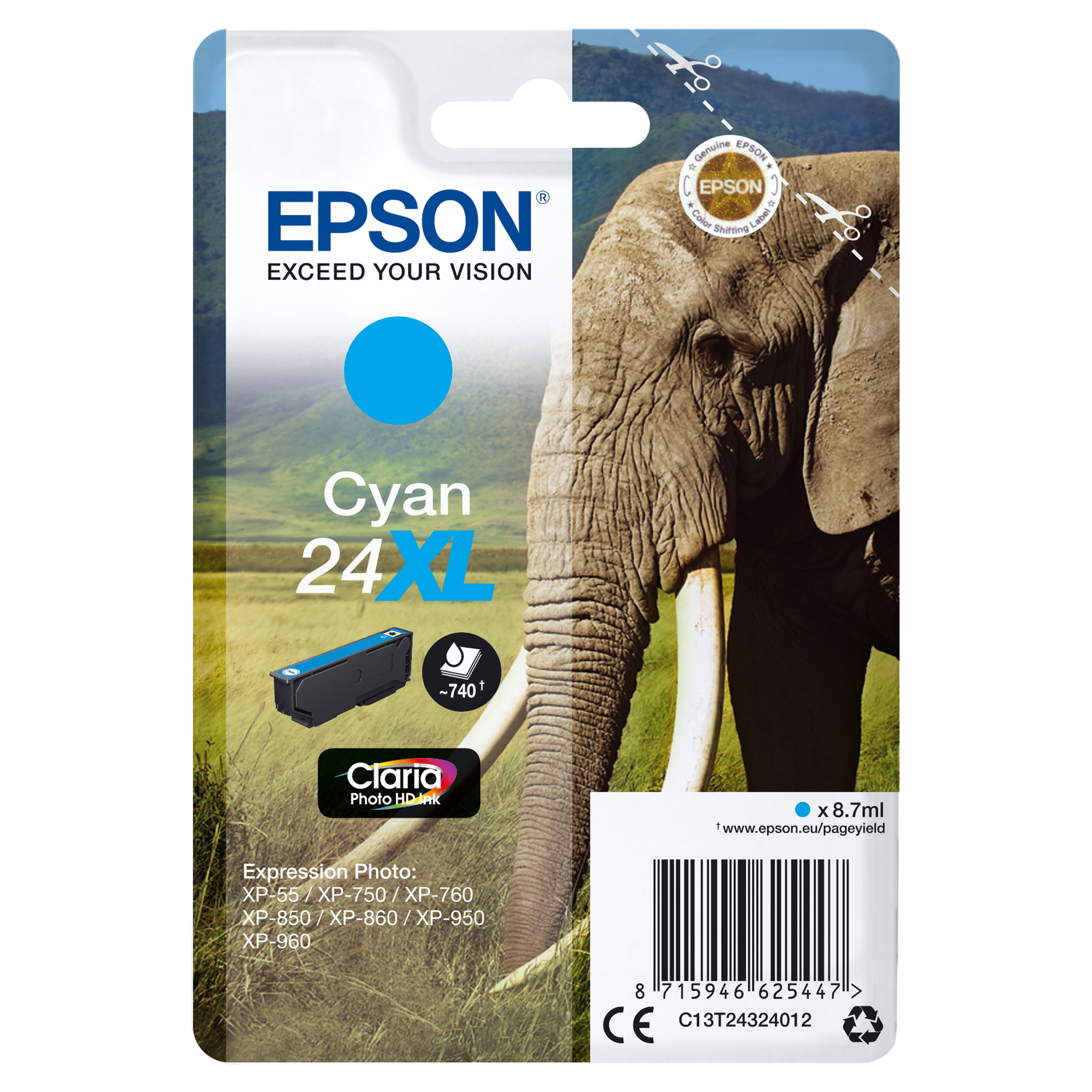 Epson 24XL - 8.7 ml - XL - …