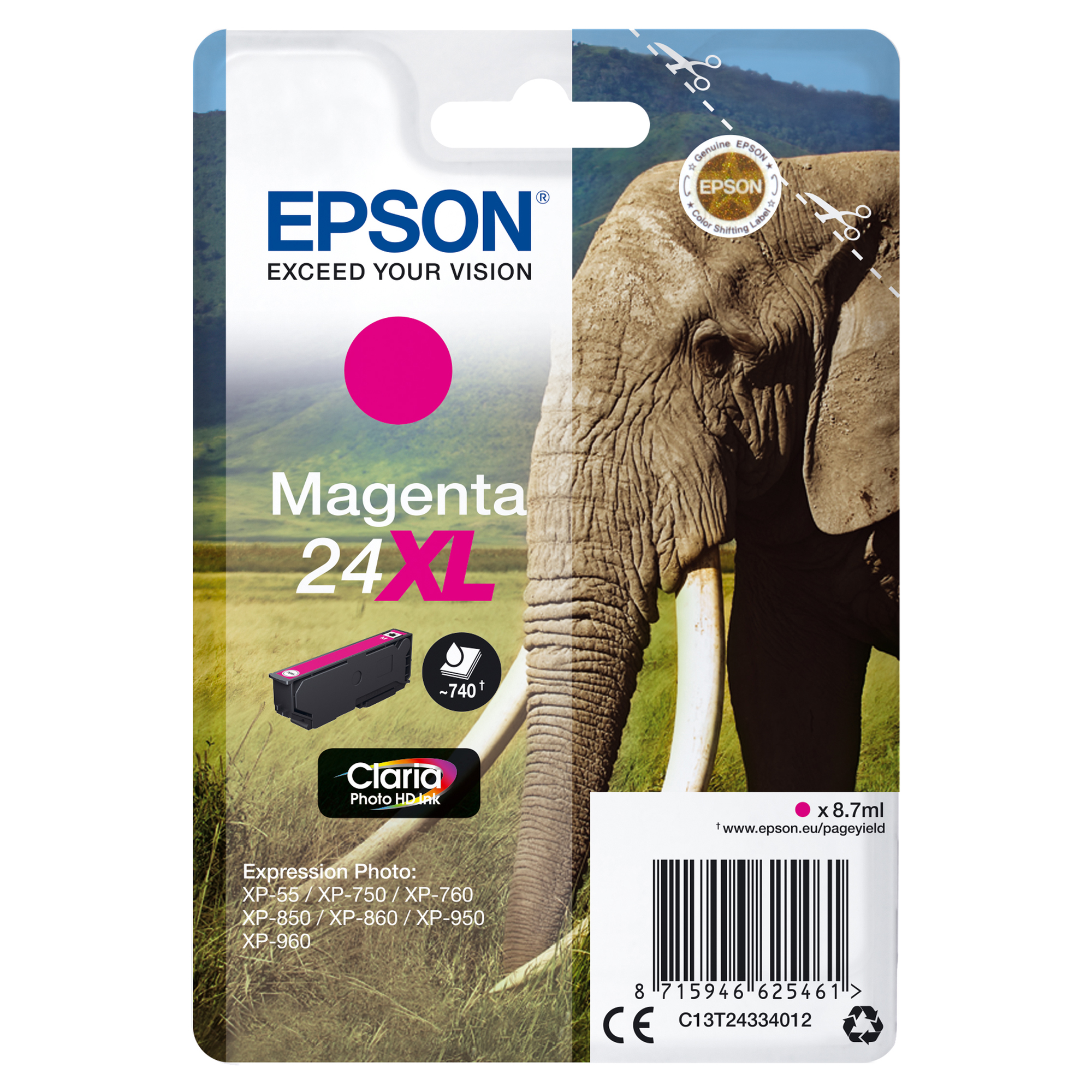 Epson 24XL - 8.7 ml - XL - …