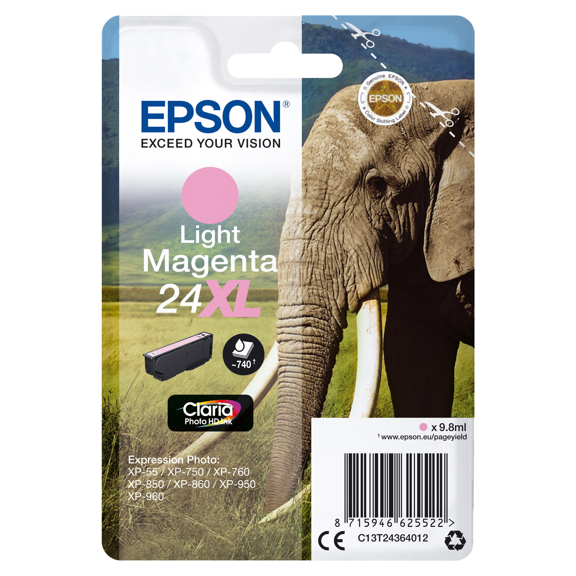Epson 24XL - 9.8 ml - XL - …