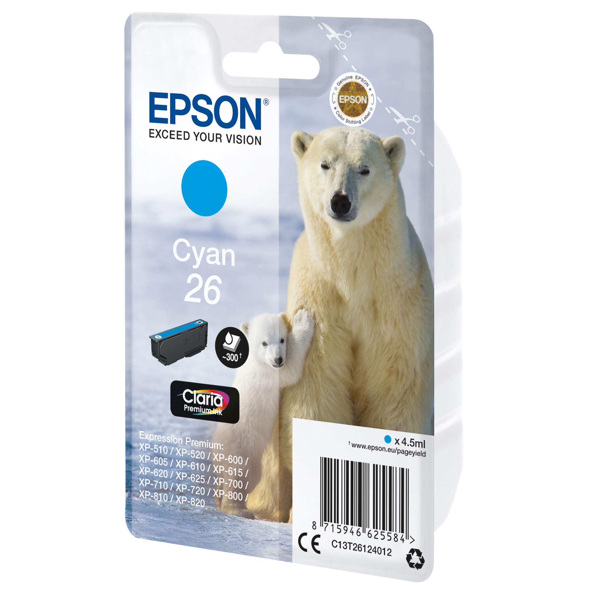 Epson 26 - 4.5 ml - ciano - …