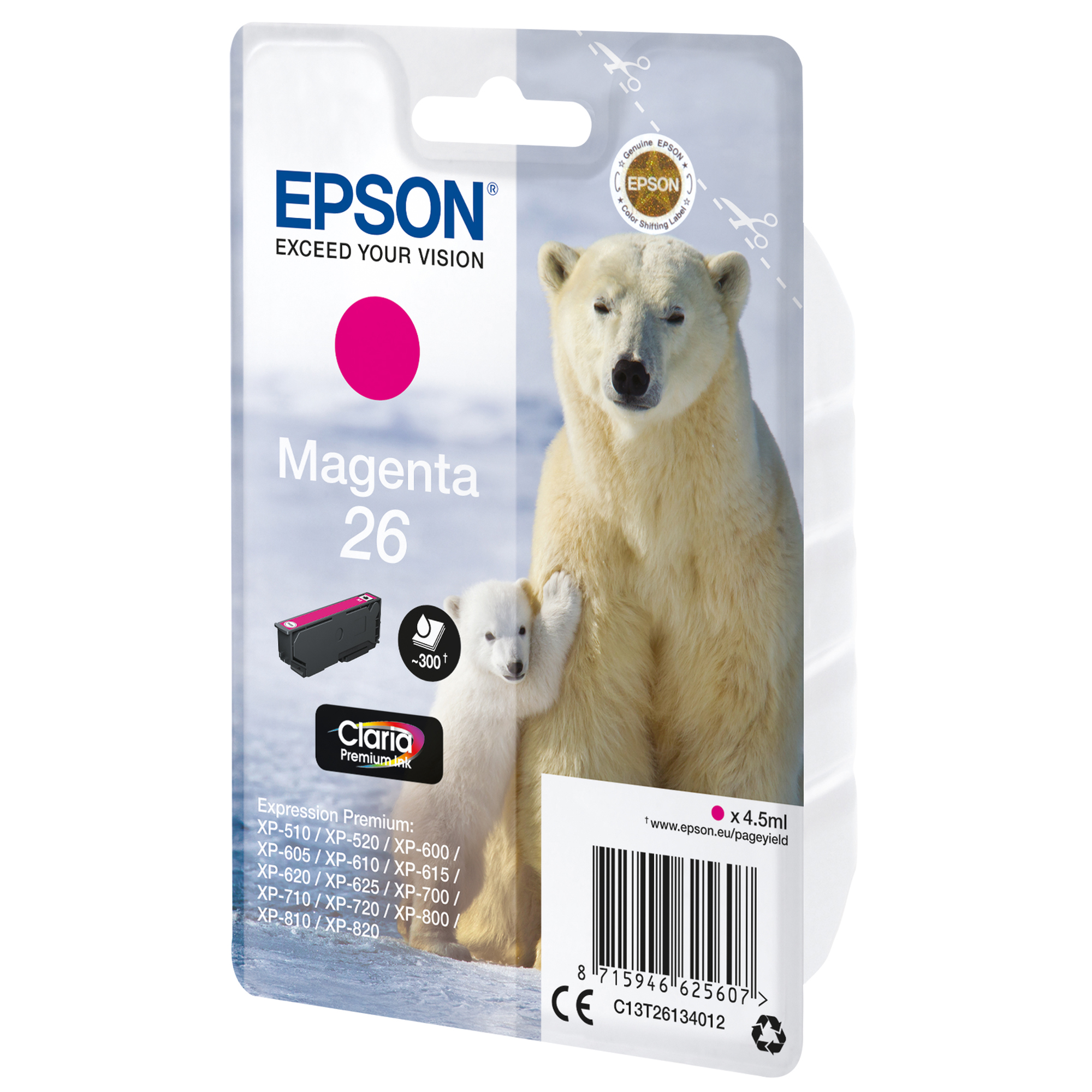 Epson 26 - 4.5 ml - magenta - …