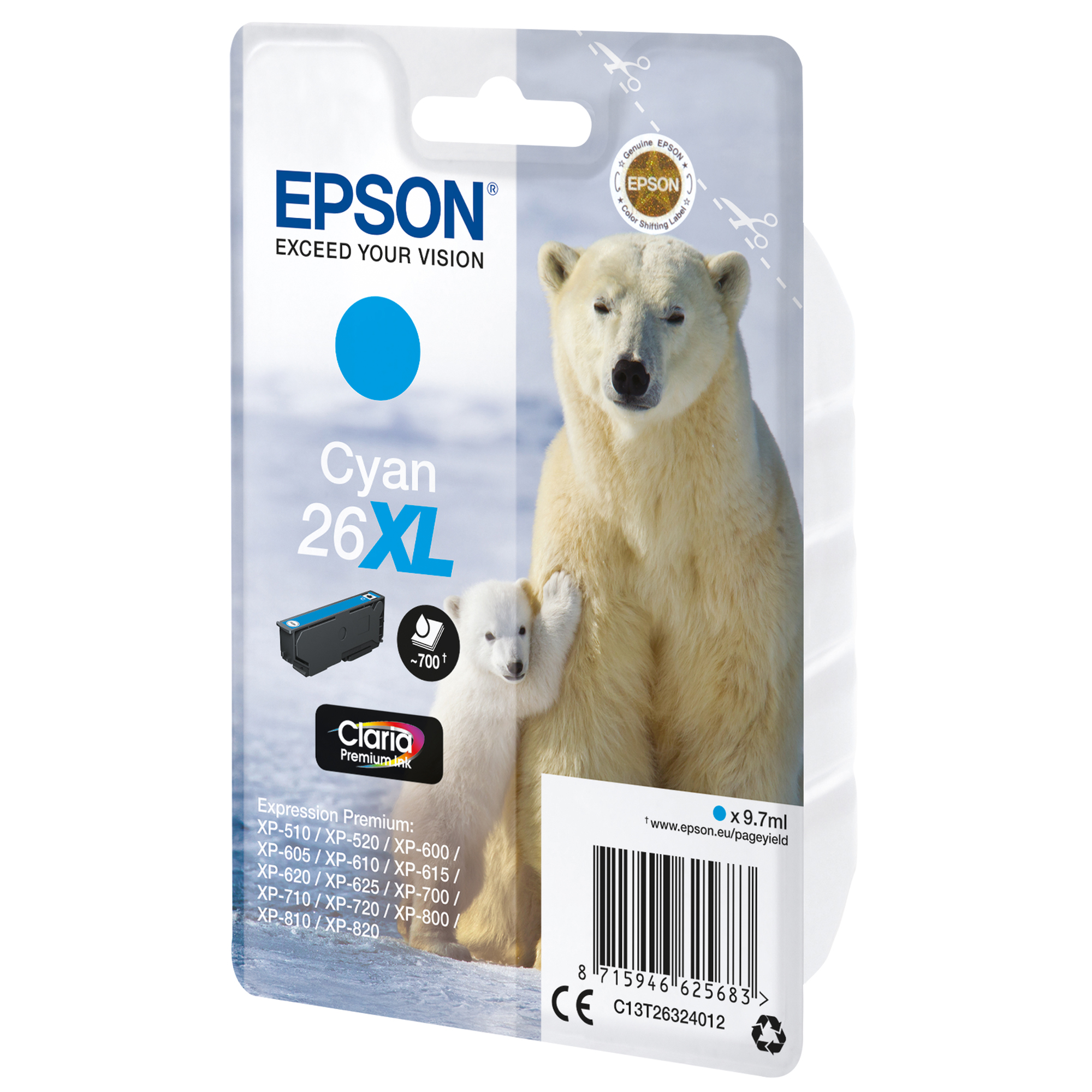 Epson 26XL - 8.7 ml - XL - …