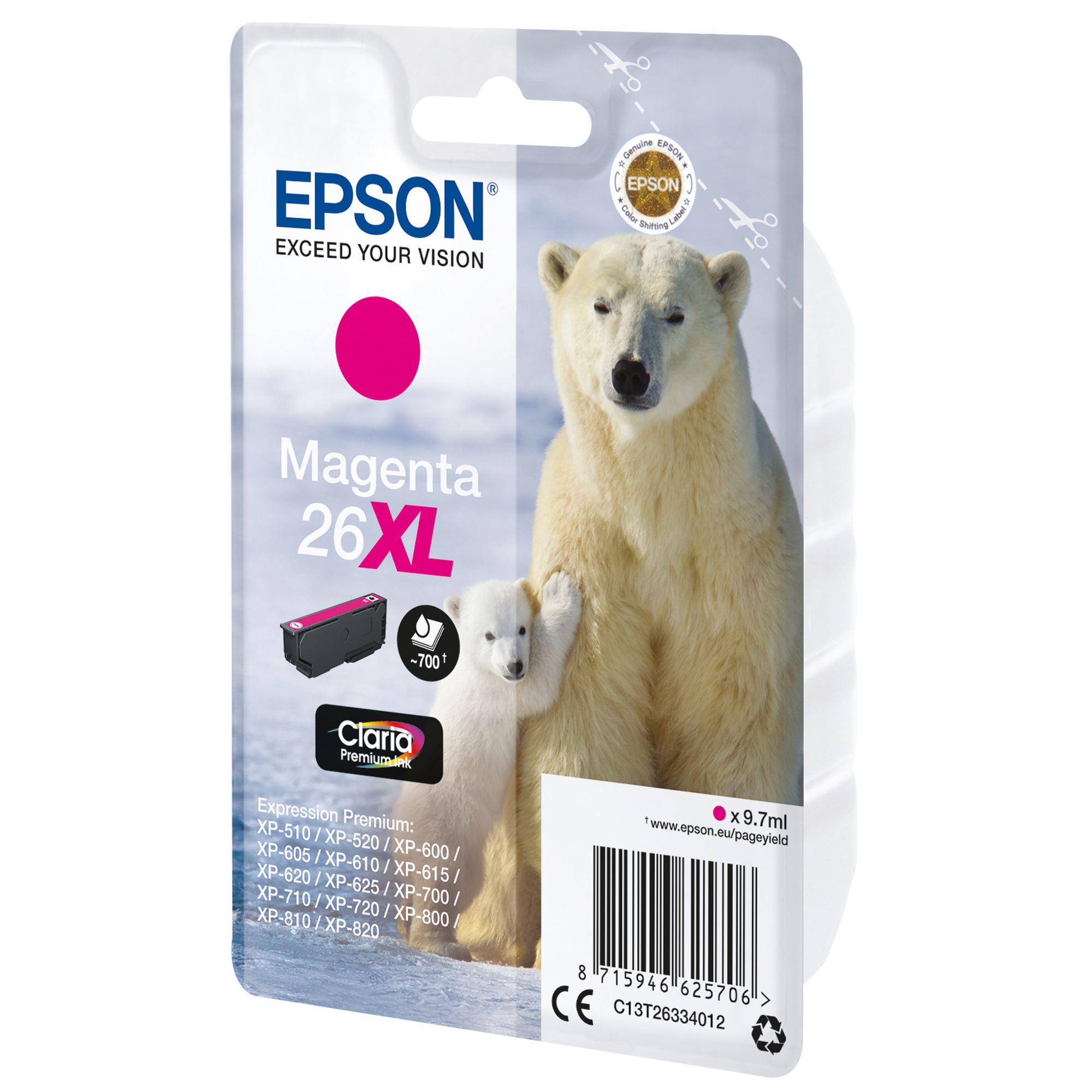 Epson 26XL - 8.7 ml - XL - …