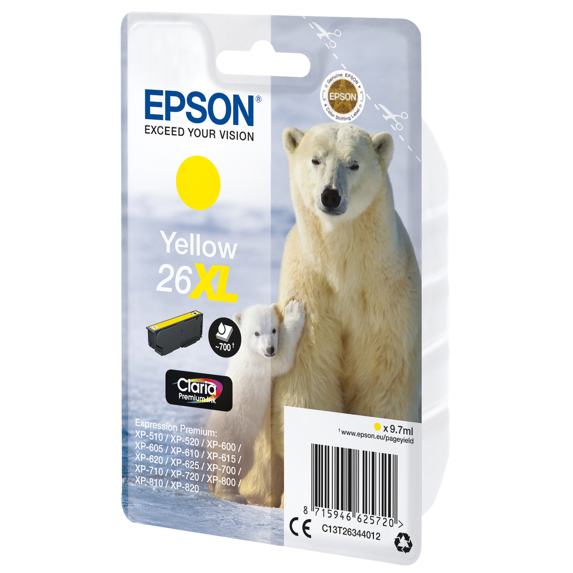Epson 26XL - 8.7 ml - XL - …
