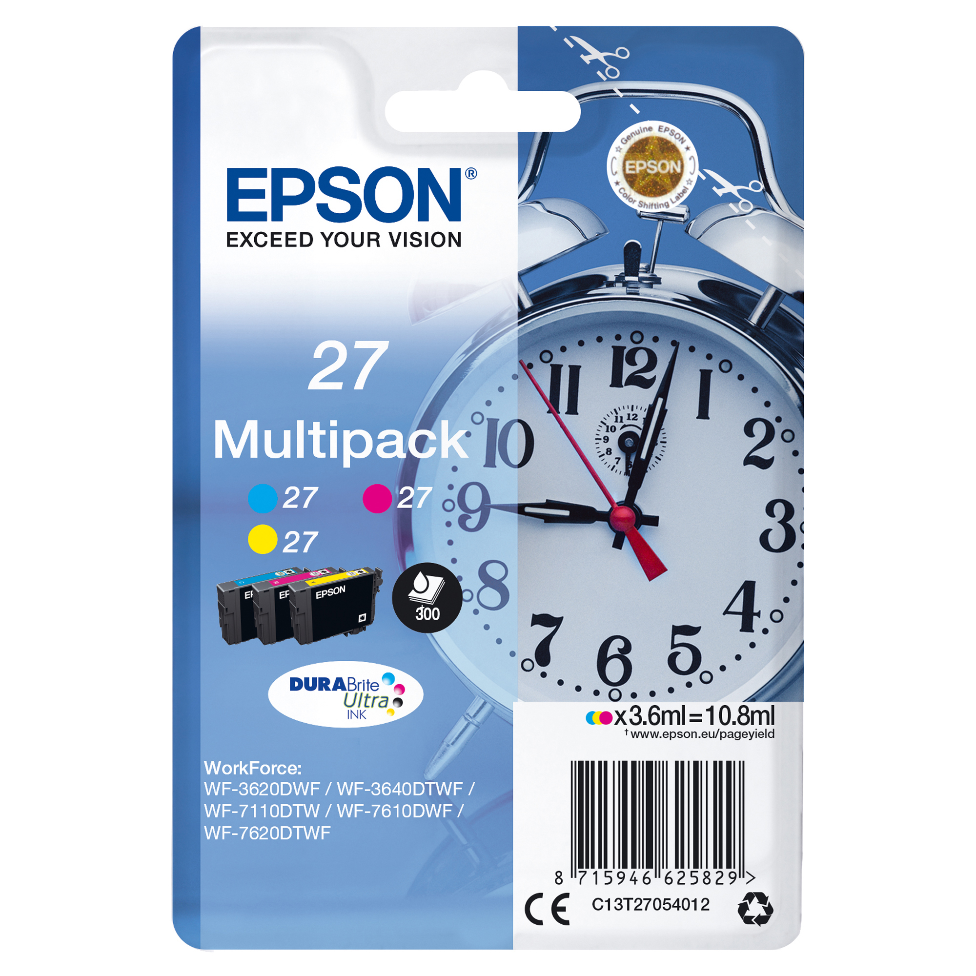 Epson 27 Multi-Pack - Confezione da 3 - …