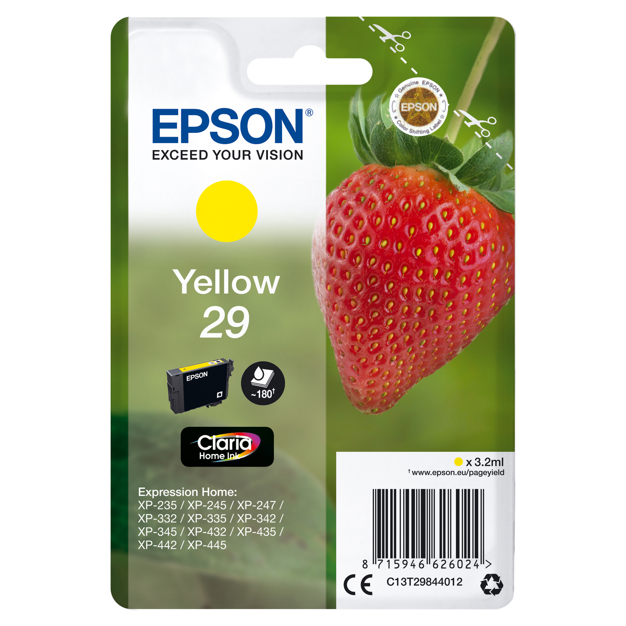Epson 29 - 3.2 ml - giallo - …