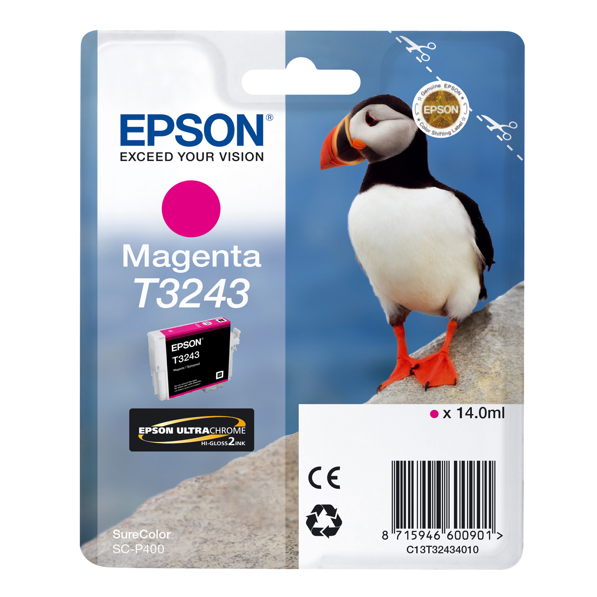 Epson T3243 - 14 ml - magenta - …