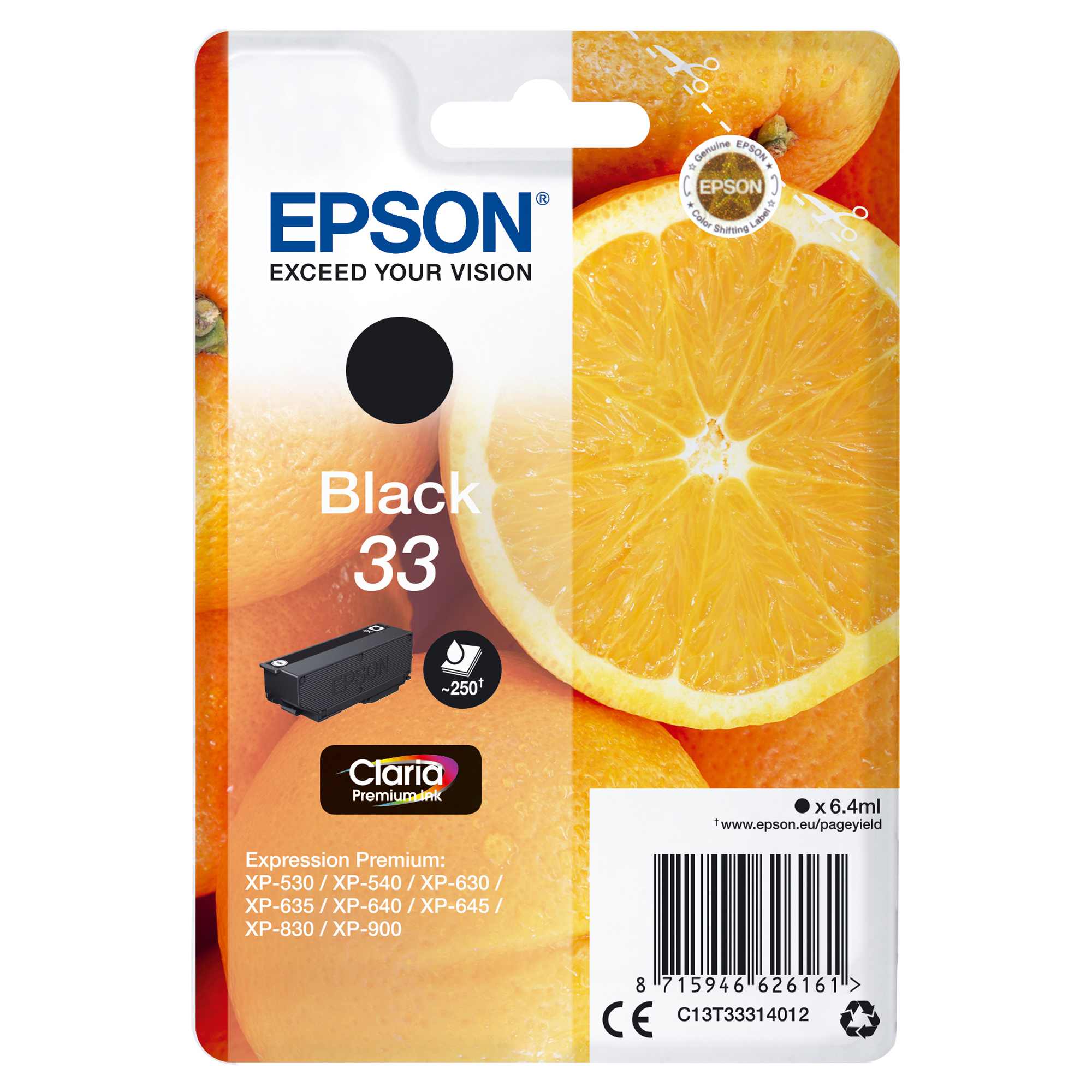 Epson 33 - 6.4 ml - nero - …