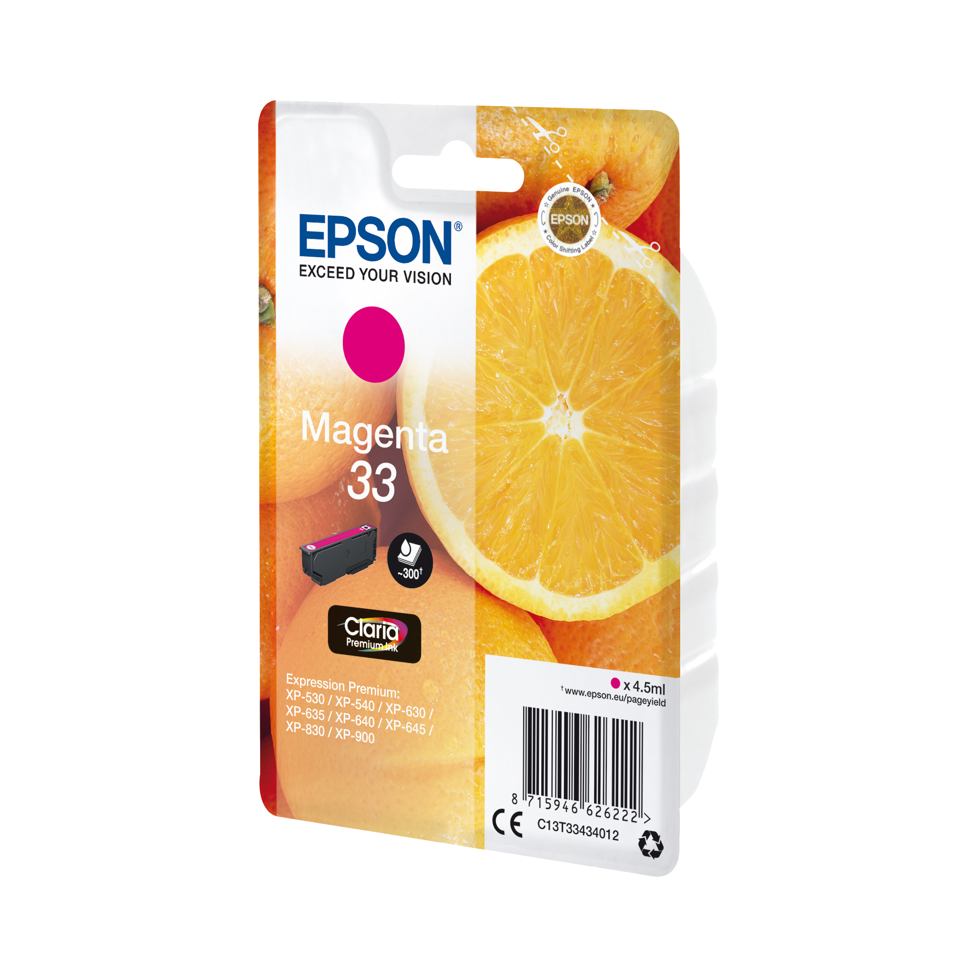 Epson 33 - 4.5 ml - magenta - …