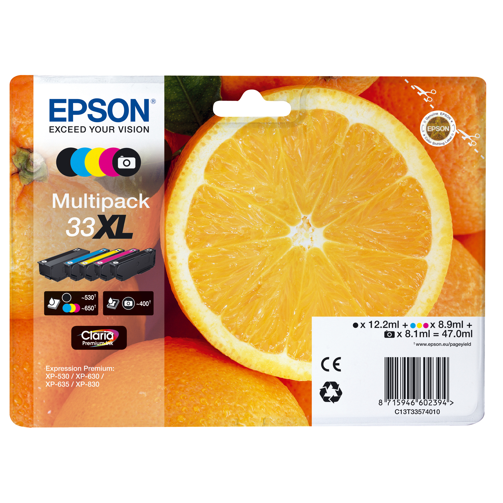 Epson 33XL Multipack - Confezione da 5 - …