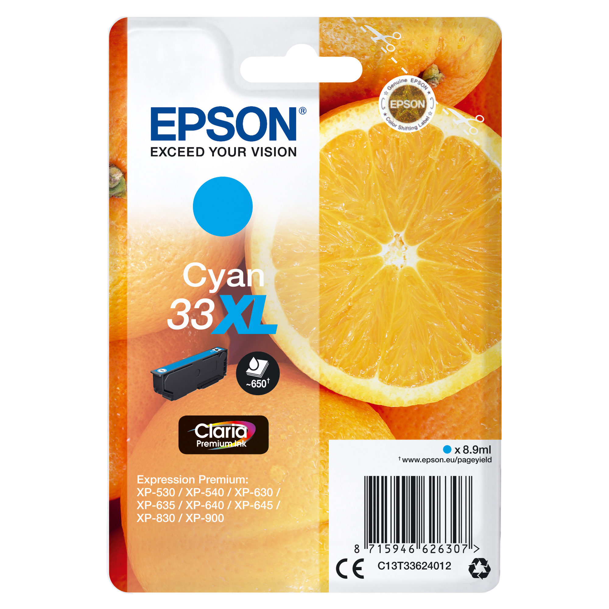 Epson 33XL - 8.9 ml - XL - …