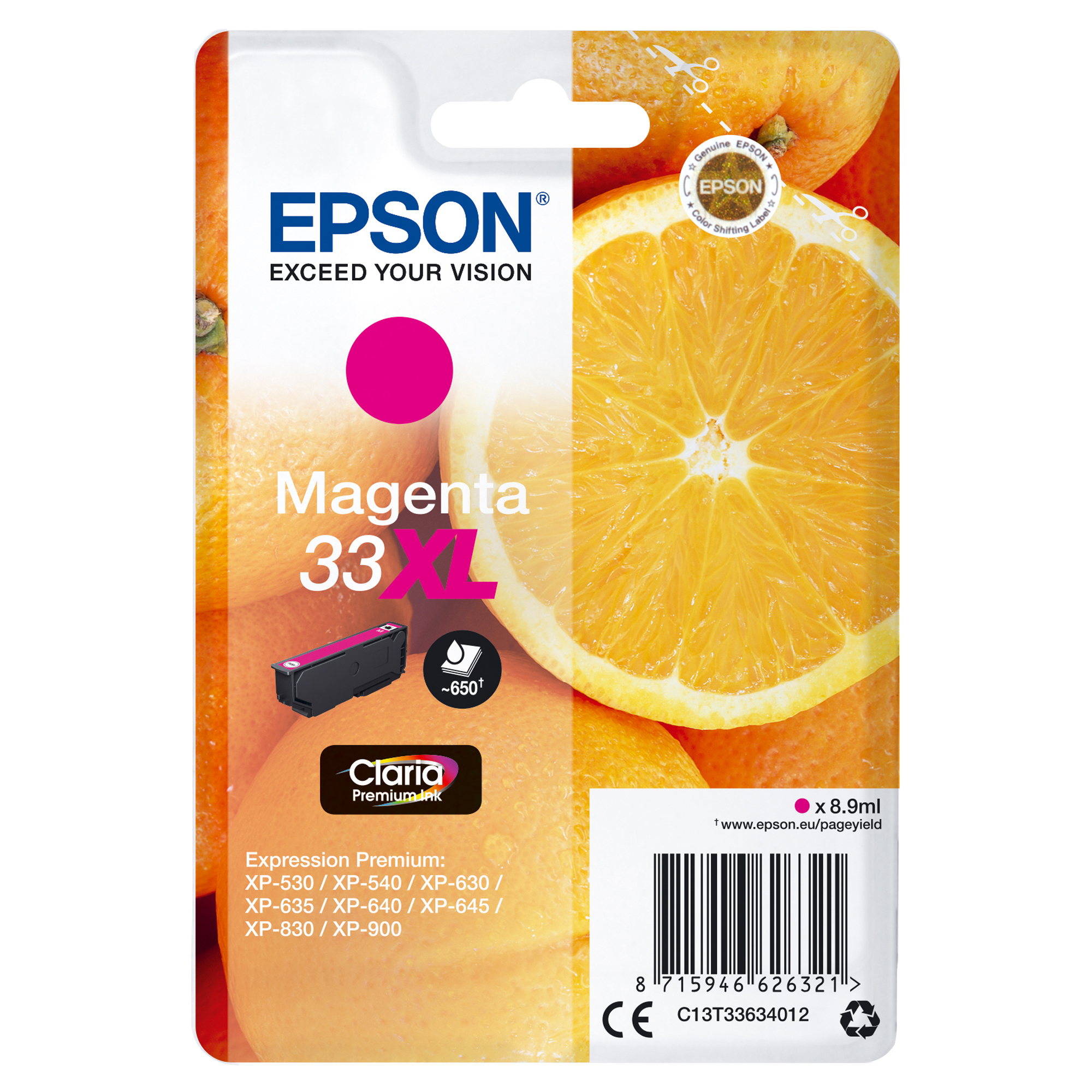 Epson 33XL - 8.9 ml - XL - …