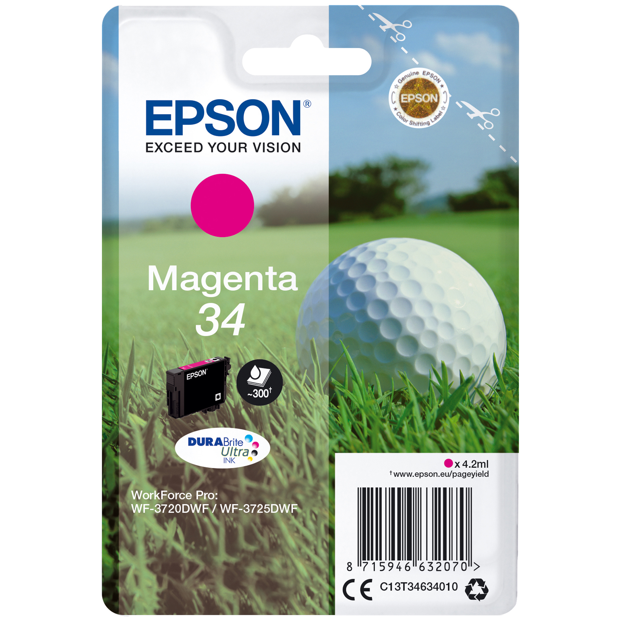 Epson 34 - 4.2 ml - magenta - …