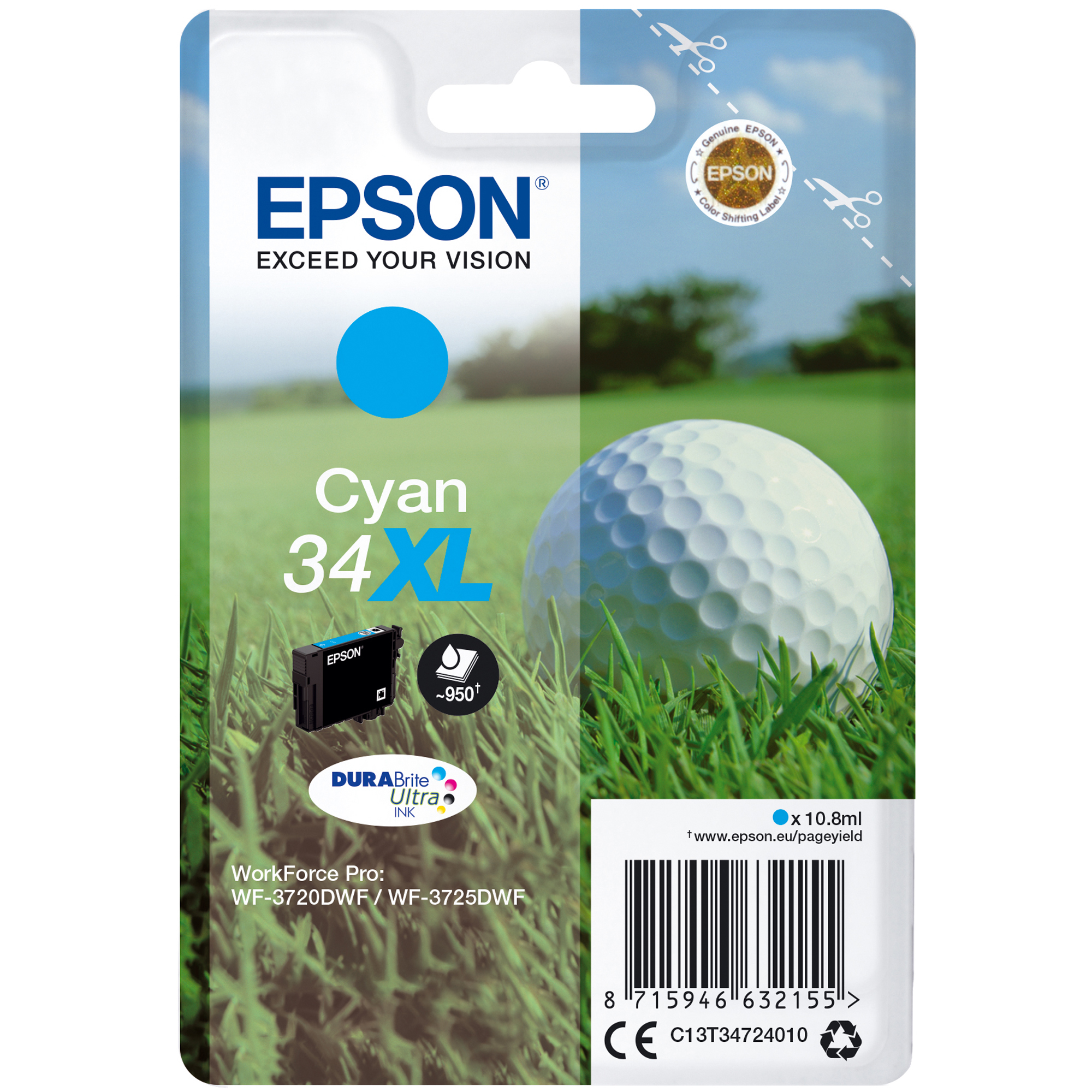 Epson 34XL - 10.8 ml - XL - …