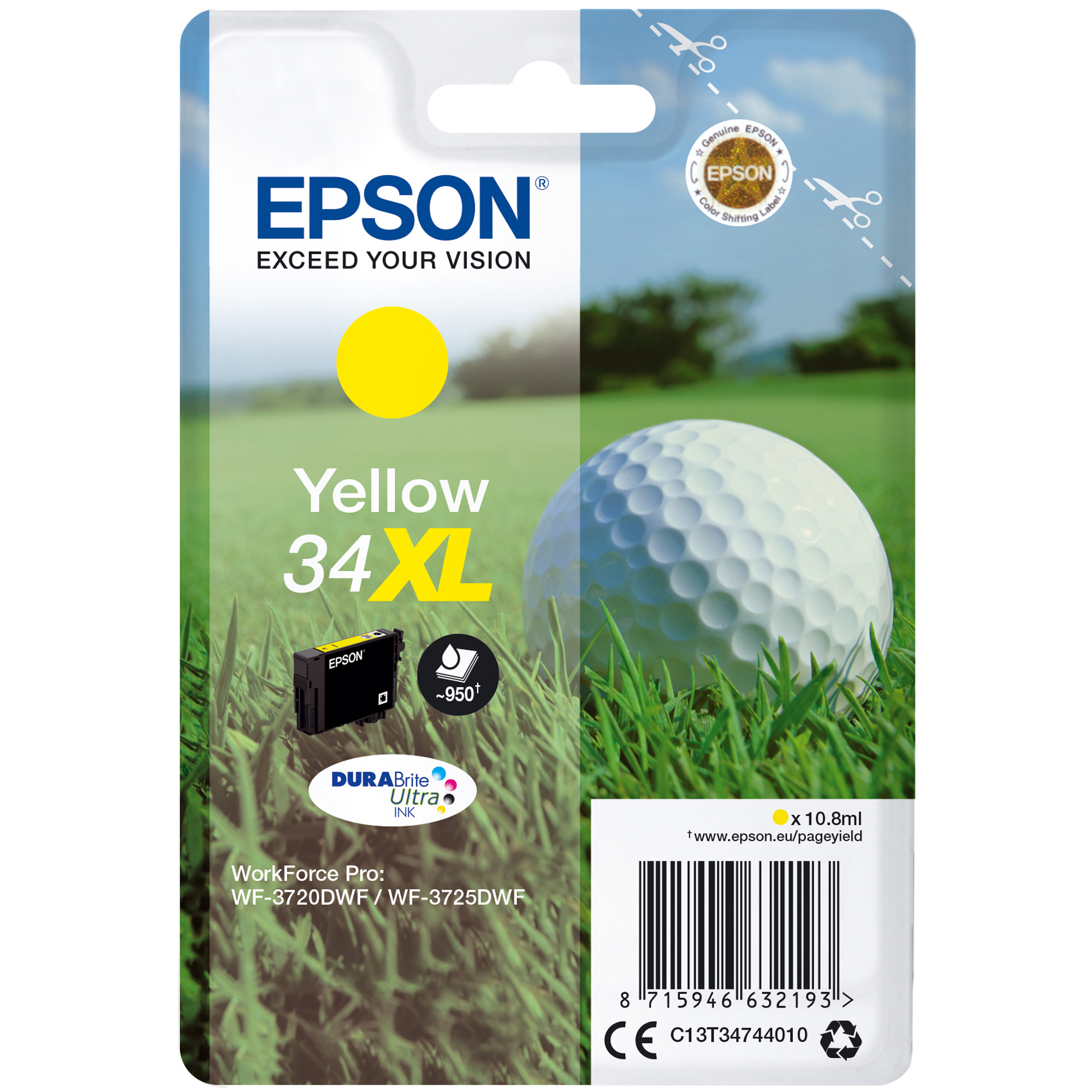 Epson 34XL - 10.8 ml - XL - …