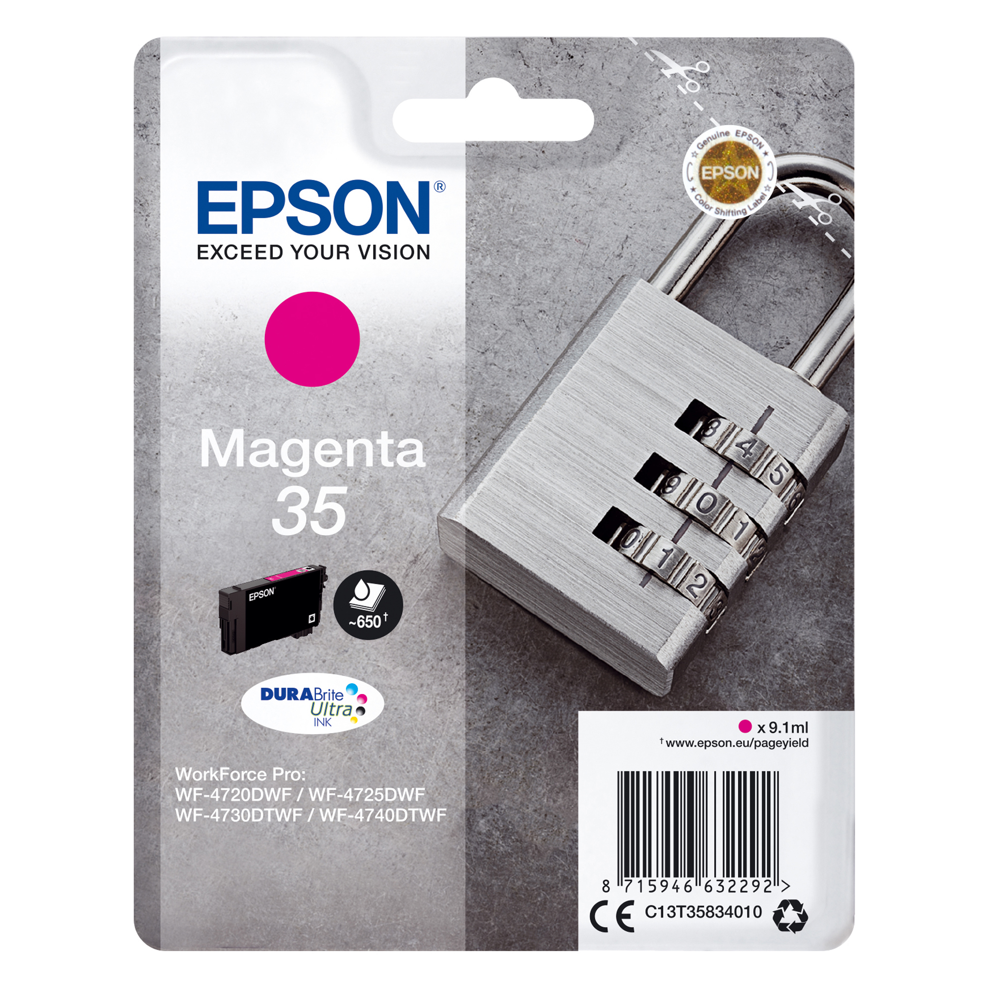 Epson 35 - 9.1 ml - magenta - …