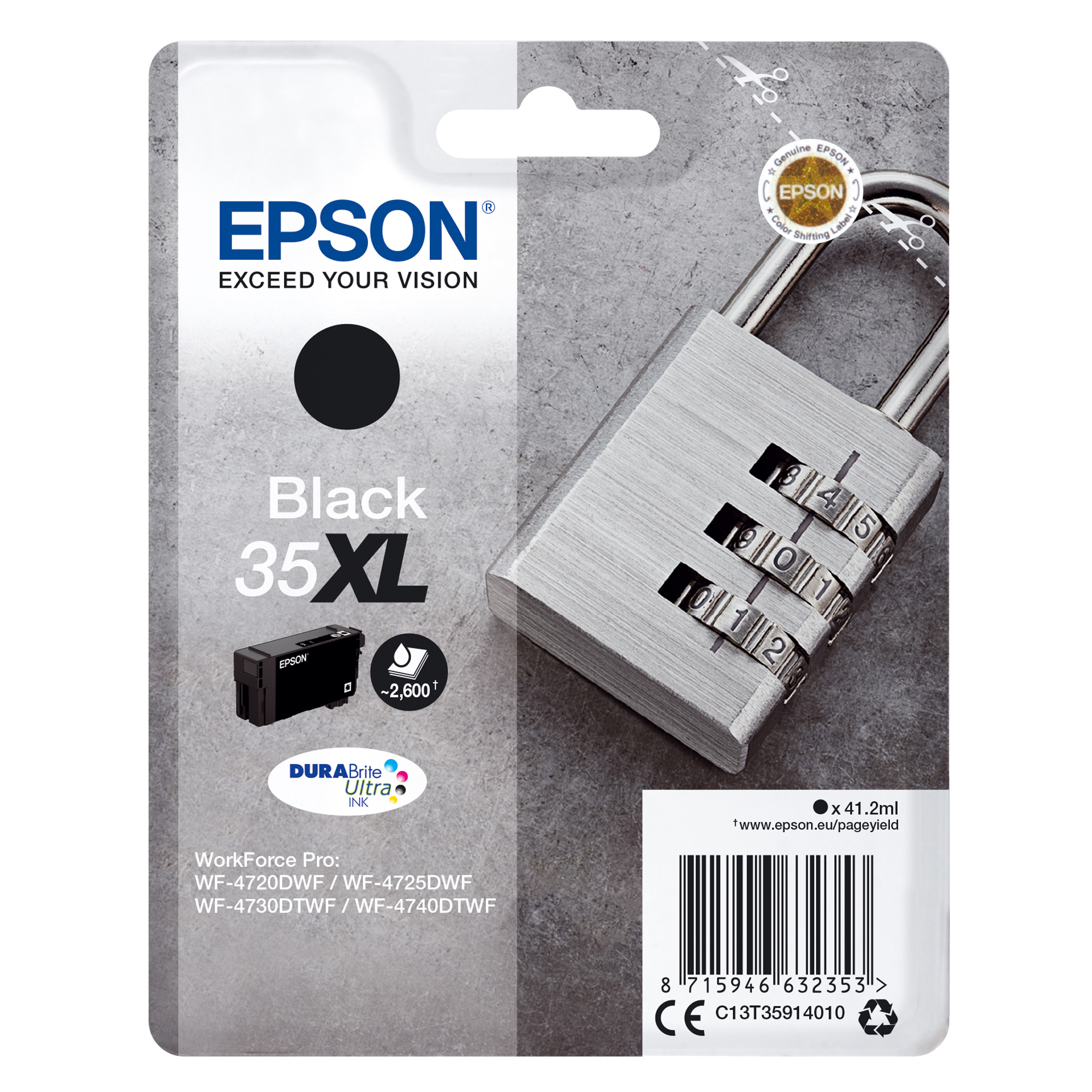 Epson 35XL - 41.2 ml - XL - …