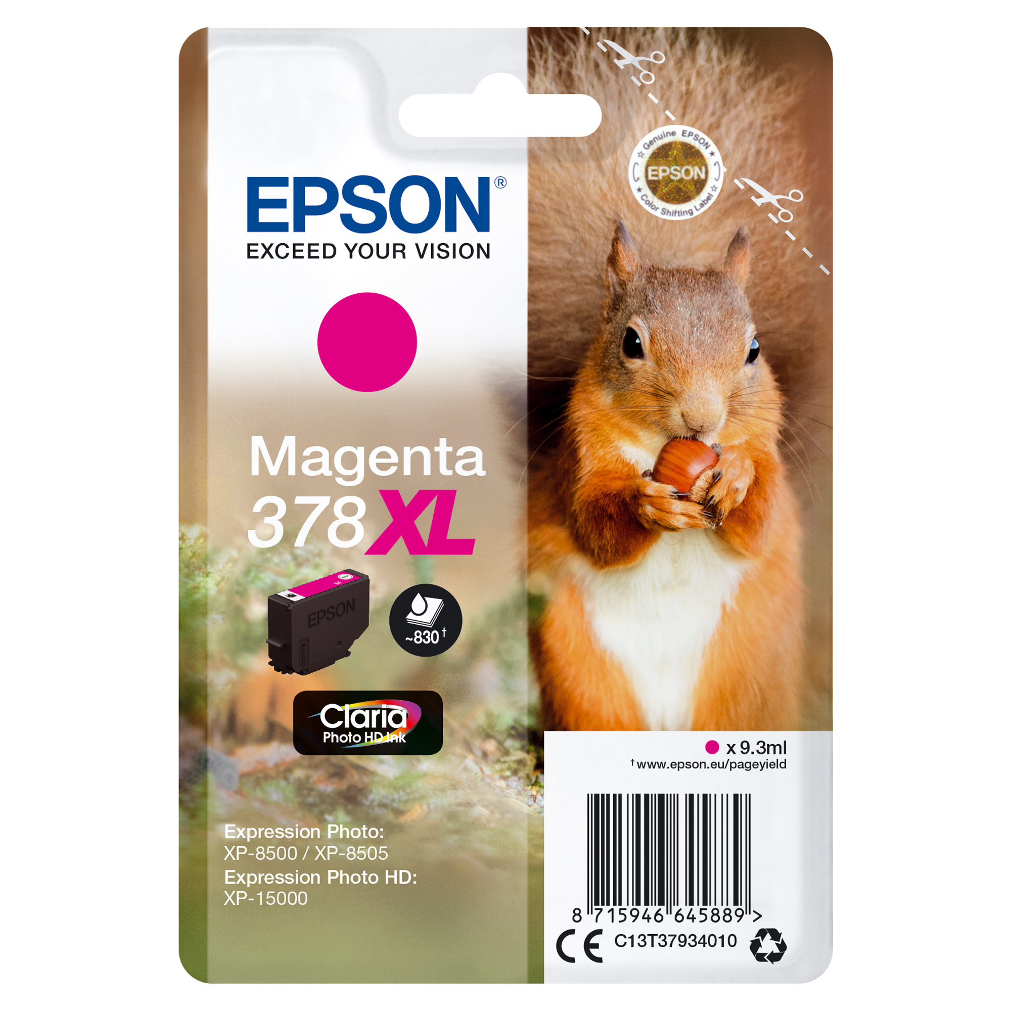 Epson 378XL - 9.3 ml - XL - …