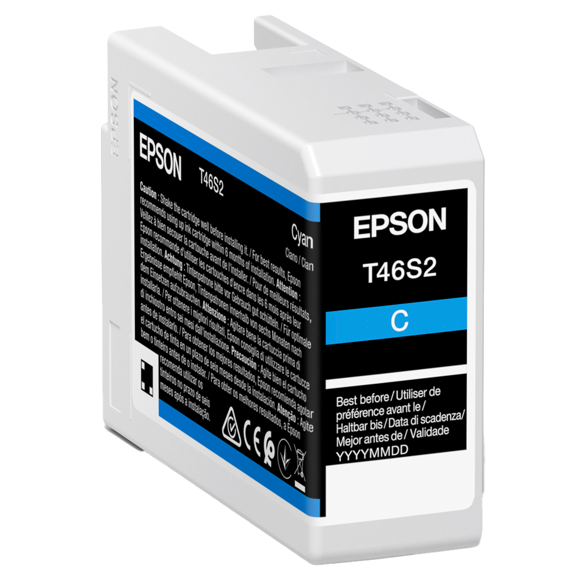 Epson T46S2 - 25 ml - ciano - …