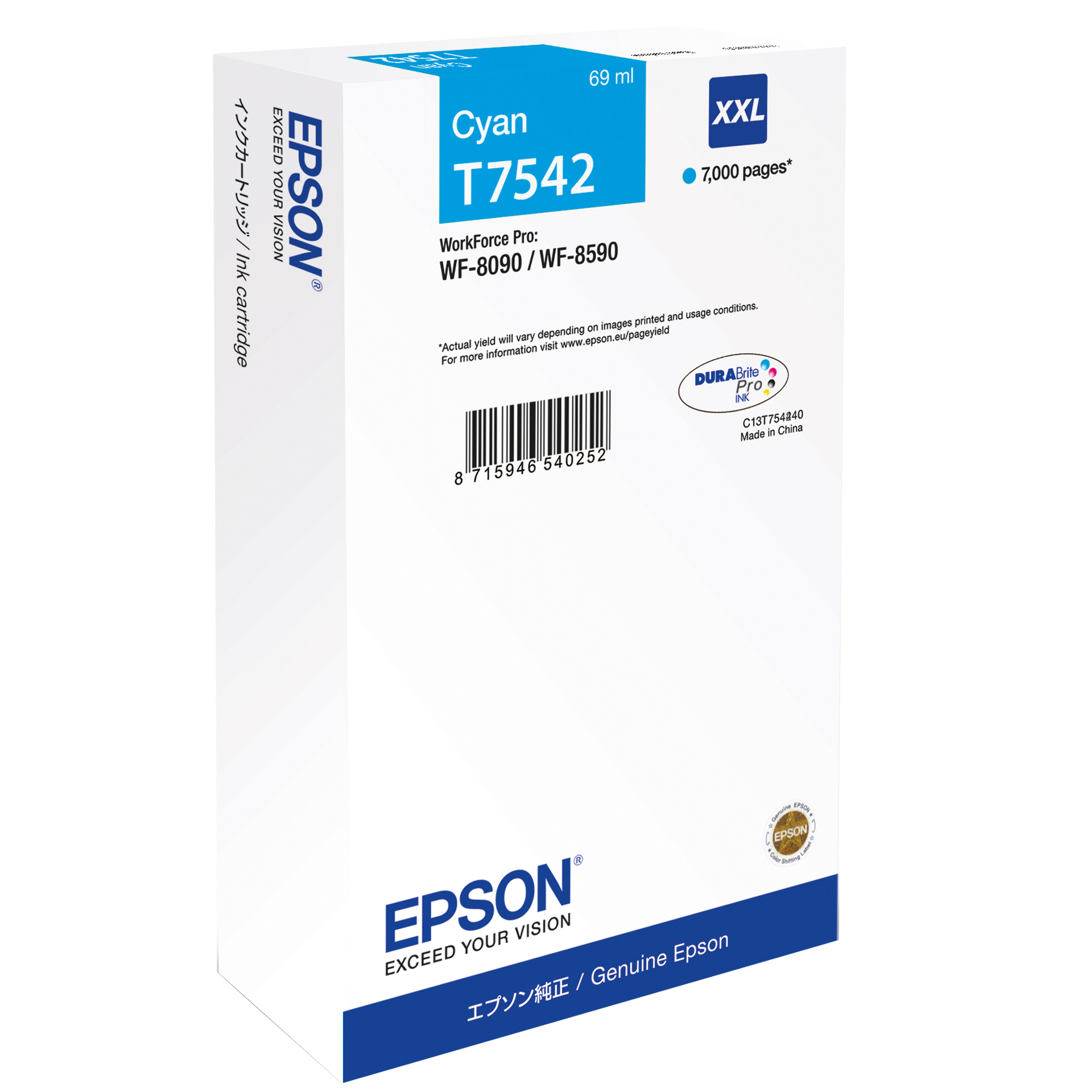 Epson T7542 - 69 ml - misura XXL …