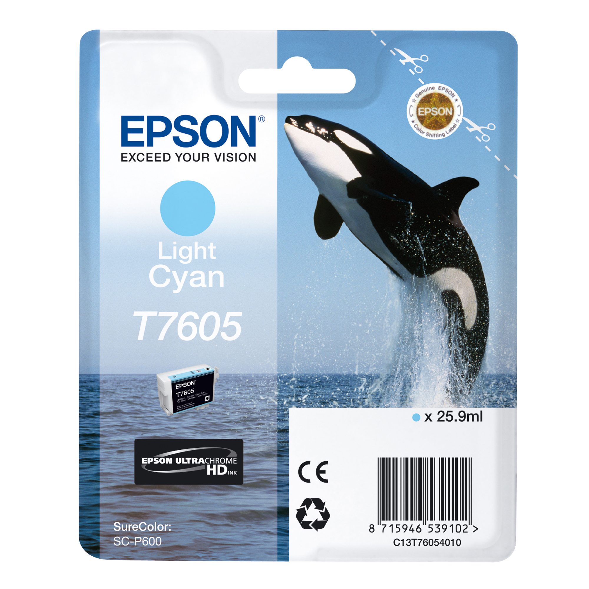 Epson T7605 - 26 ml - cyan chiaro …