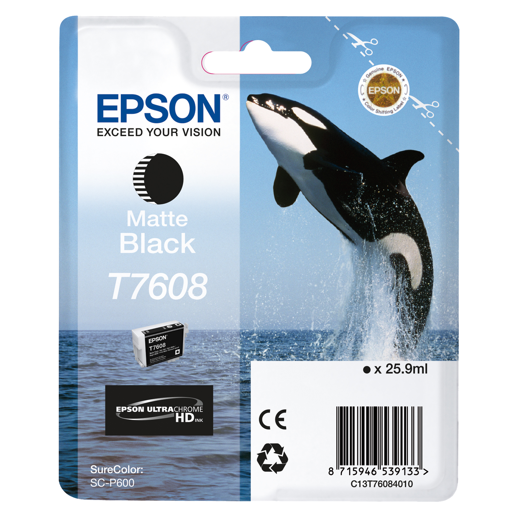 Epson T7608 - 25.9 ml - nero opaco …