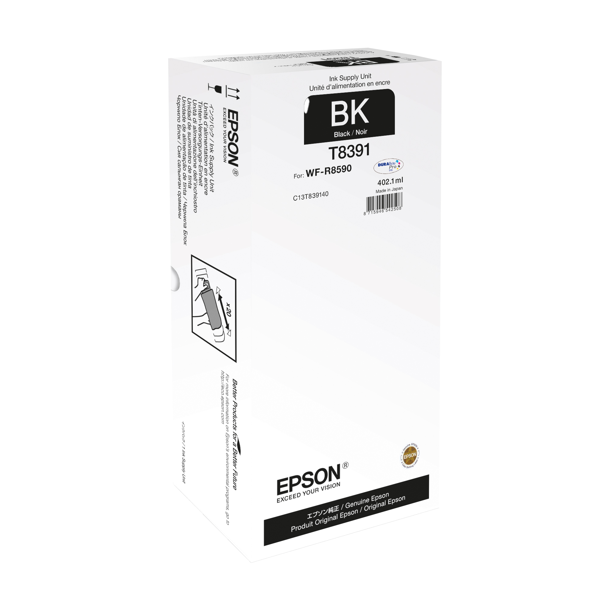 Epson T8391 - XL - nero - originale …