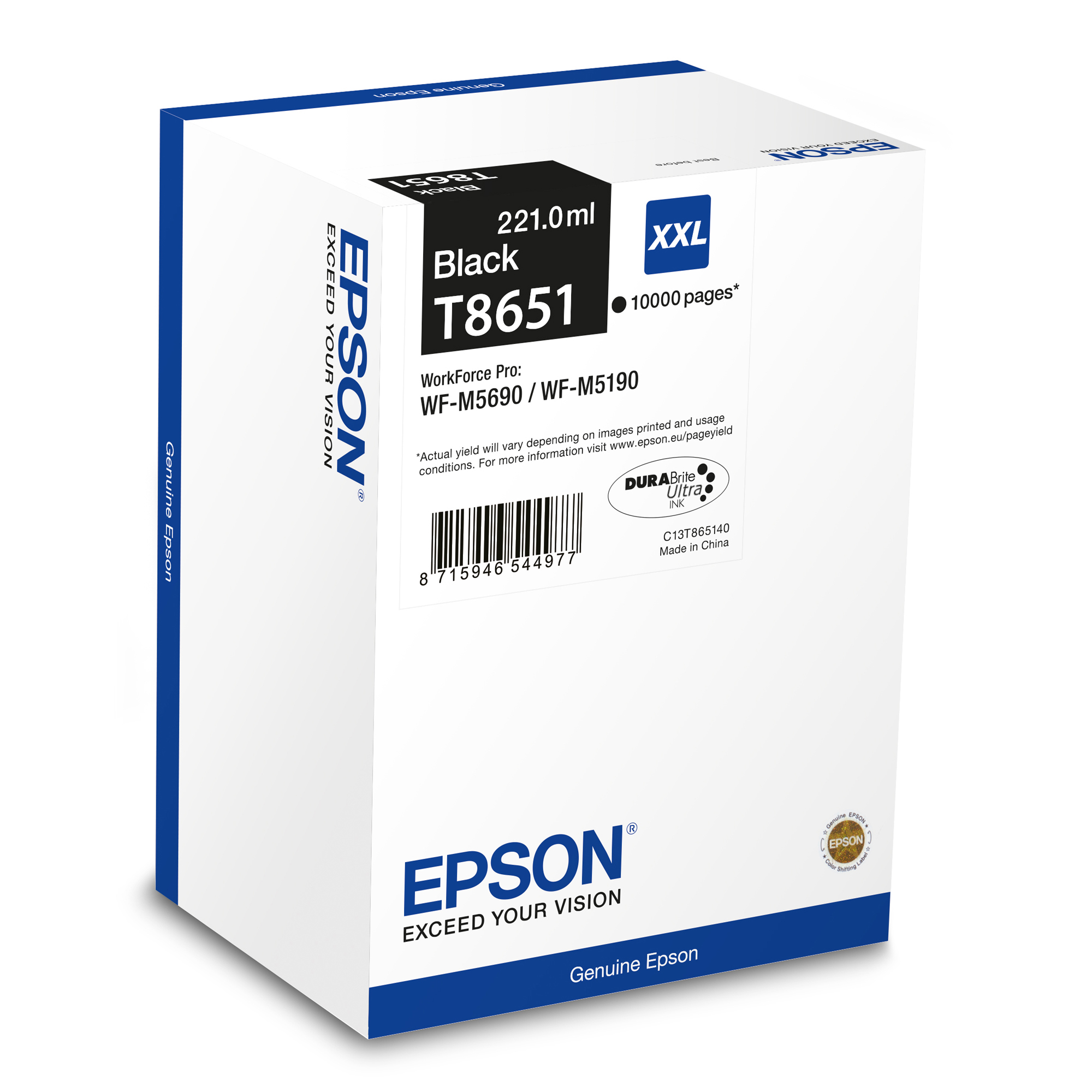 Epson T8651 - Nero - originale - ricarica …