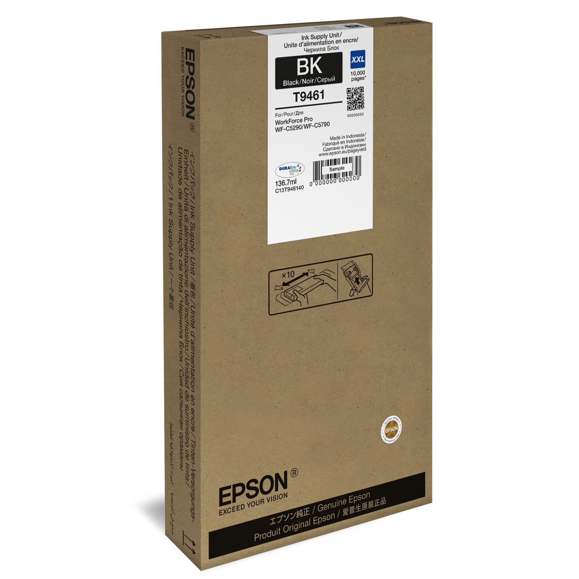 Epson T9461 - 136.7 ml - misura XXL …