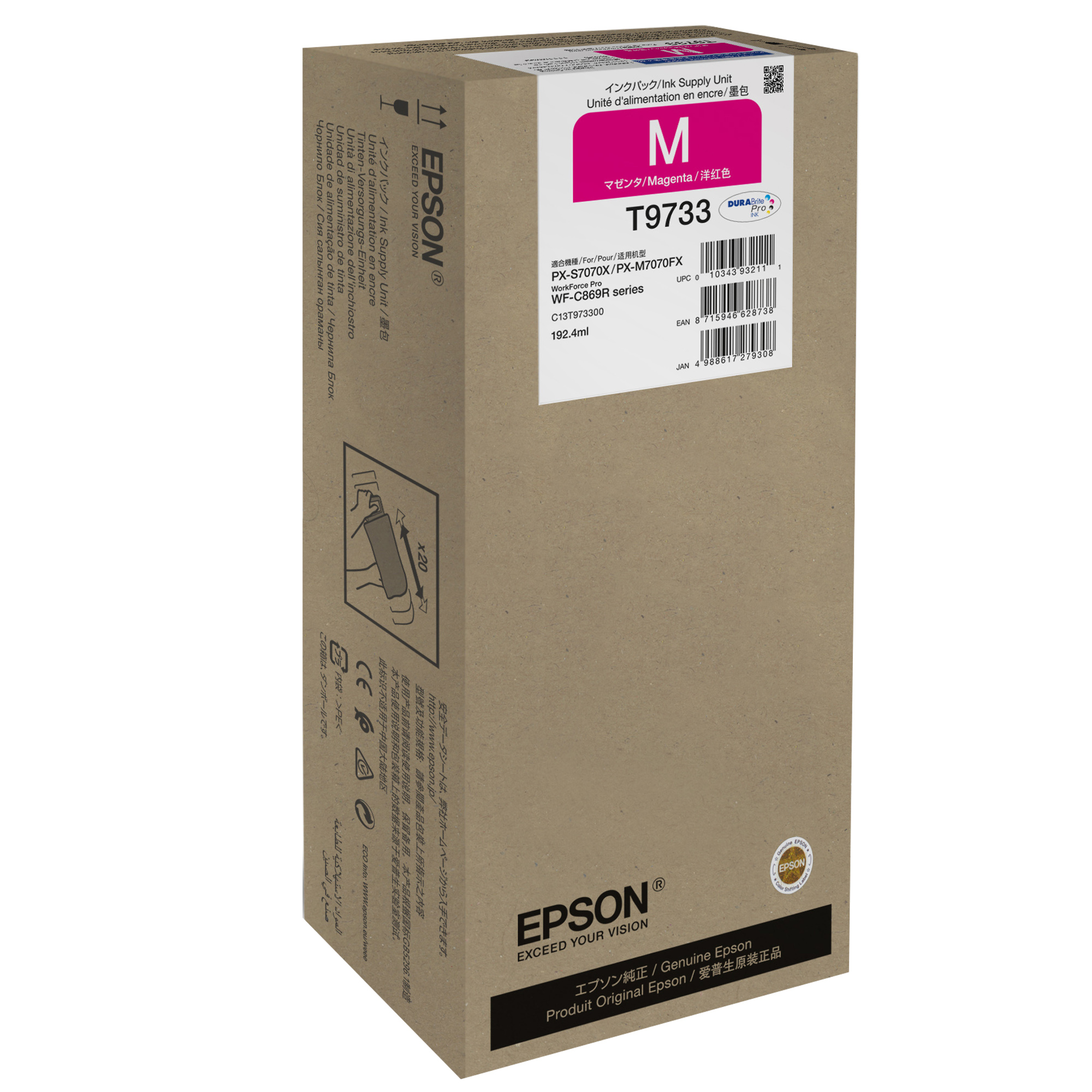 Epson T9733 - 192.4 ml - misura XL …