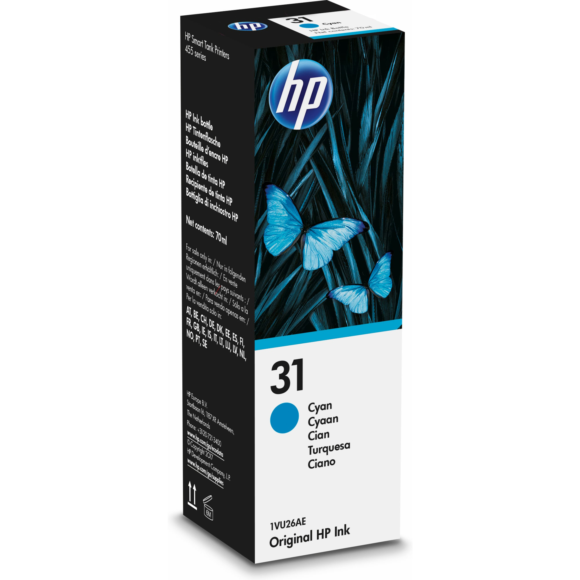 Hp - Flacone inchiostro originale - 31 - …