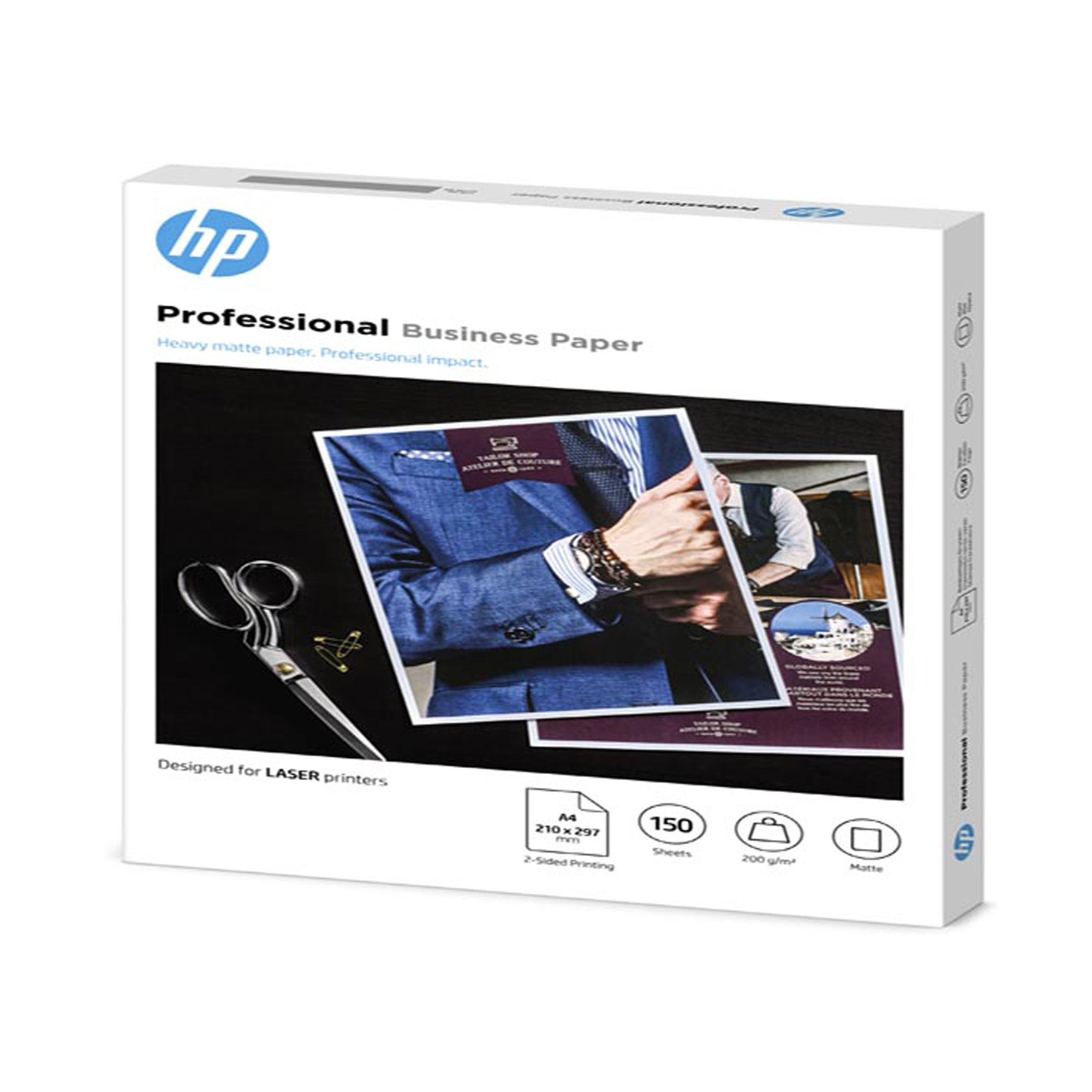 Hp - Confezione da 150 fogli carta fotografica …