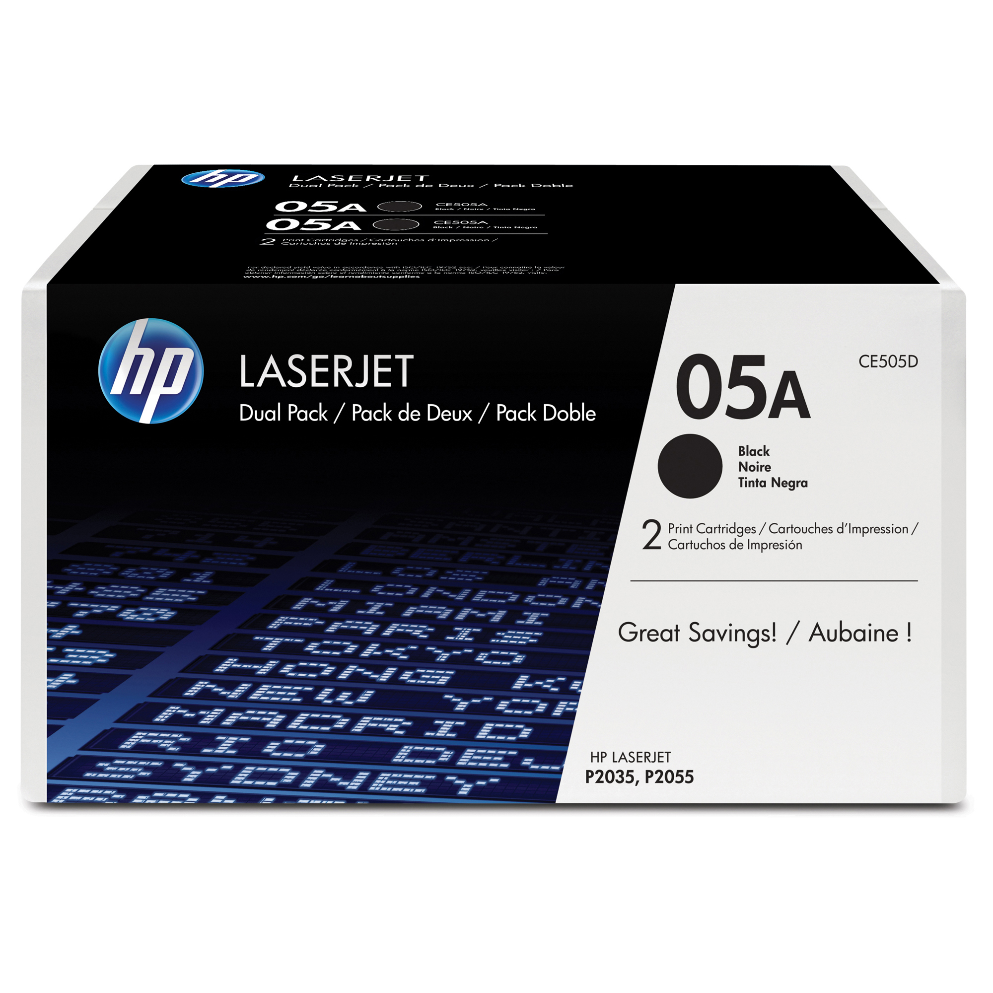 Hp - Confezione 2 Toner originale - 05A …