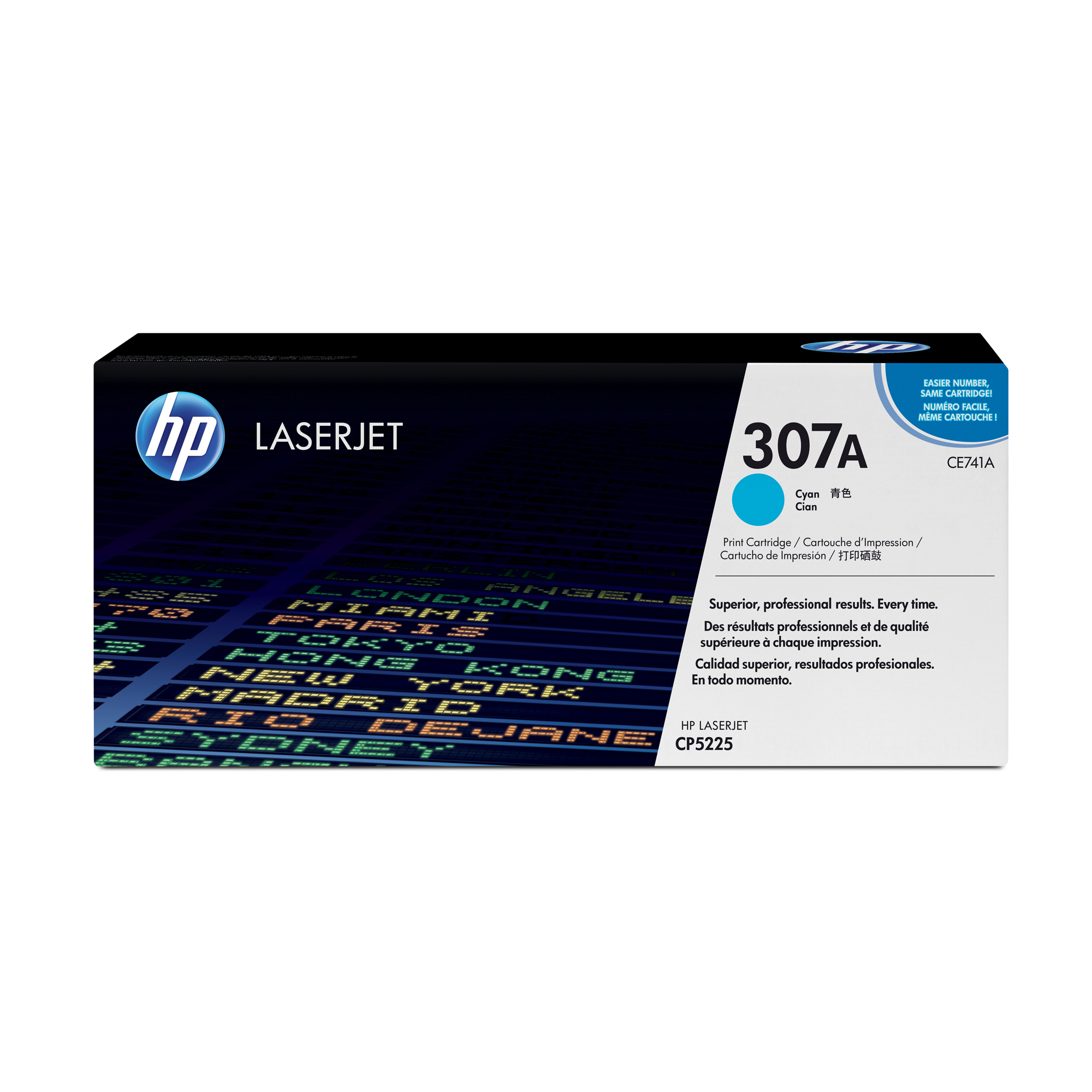 Hp - Toner originale - 307A - Ciano …