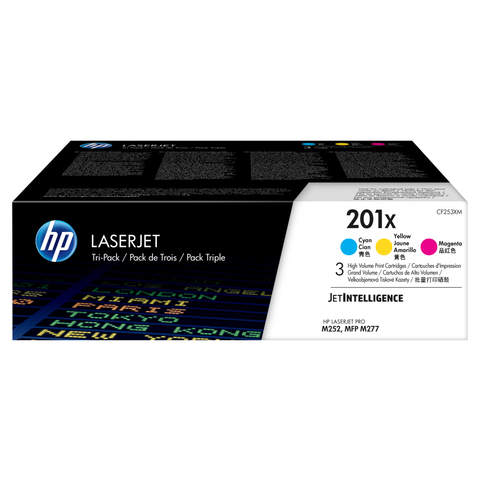 Hp - Confezione 3 Toner originale - 201X …