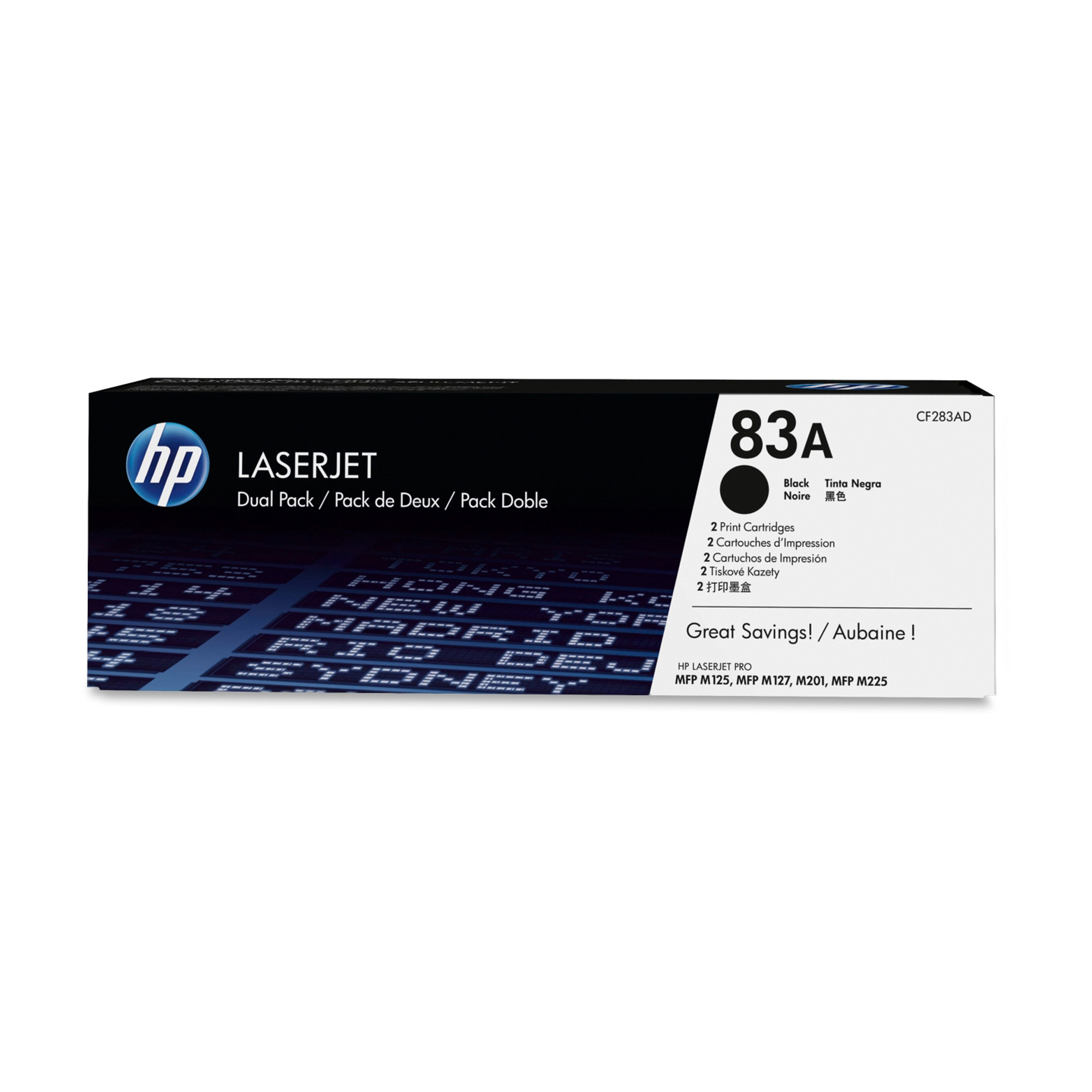Hp - Confezione 2 Toner originale - 83A …