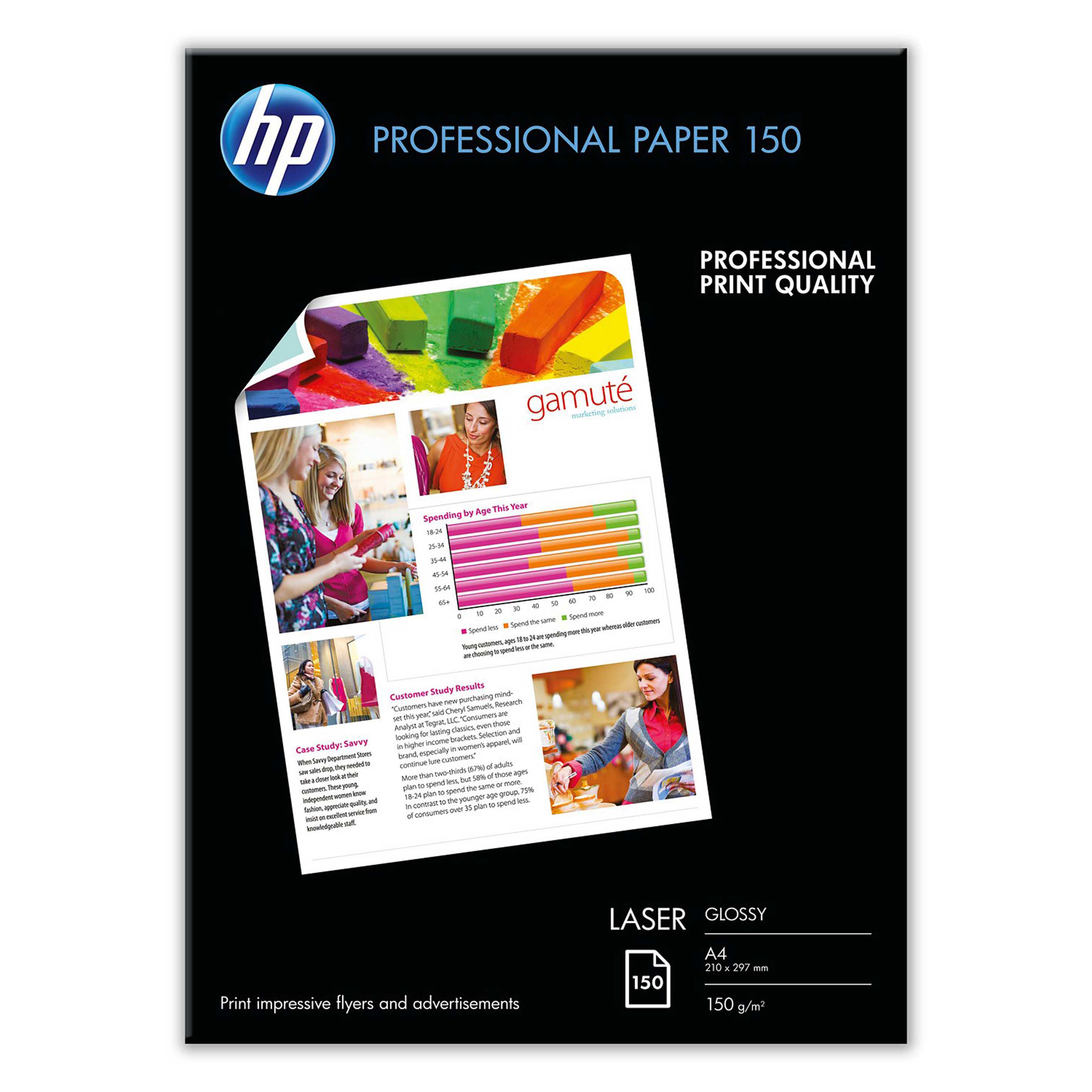 Hp - Confezione da 150 Fogli Carta originale …