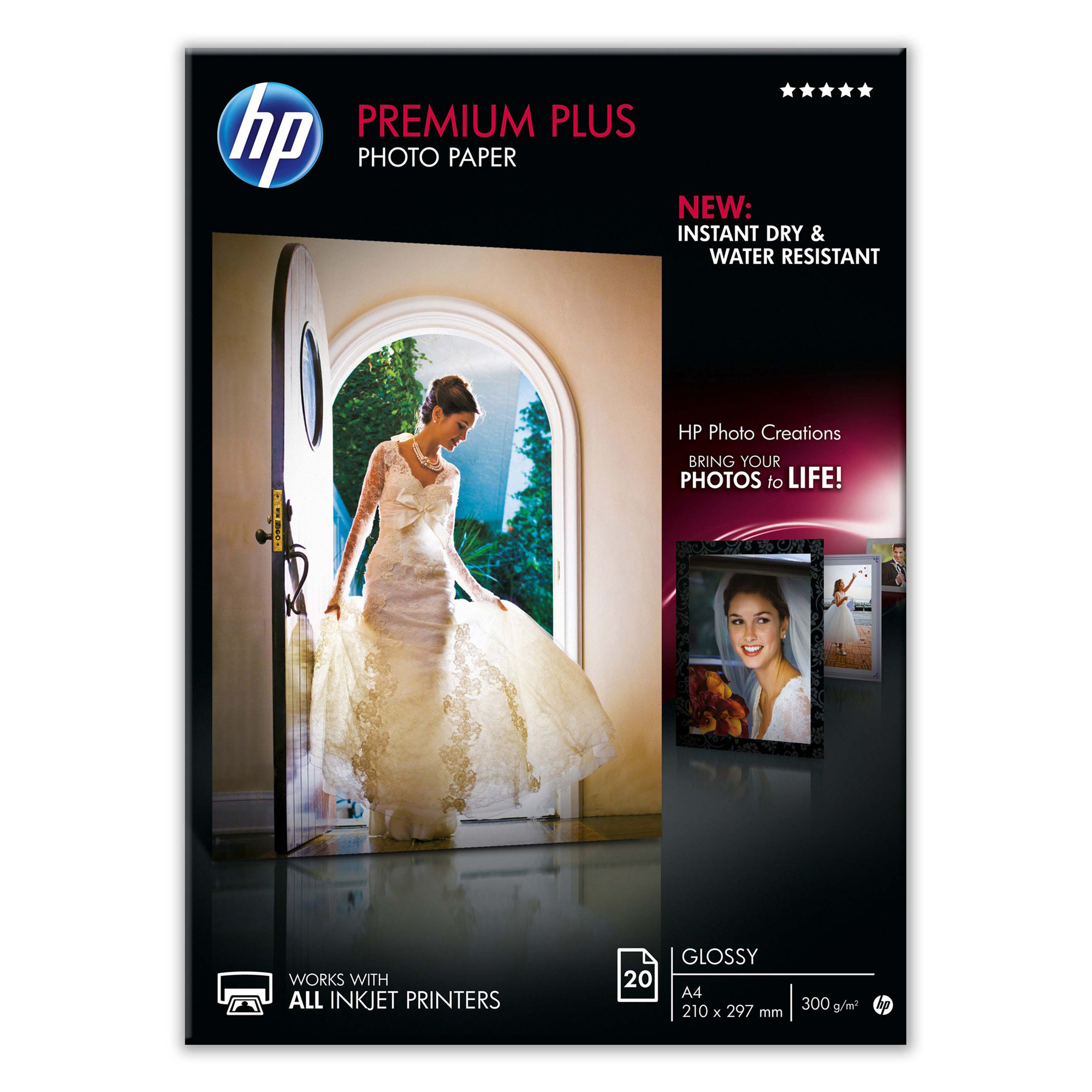 Hp - Confezione da 20 Fogli Carta originale …