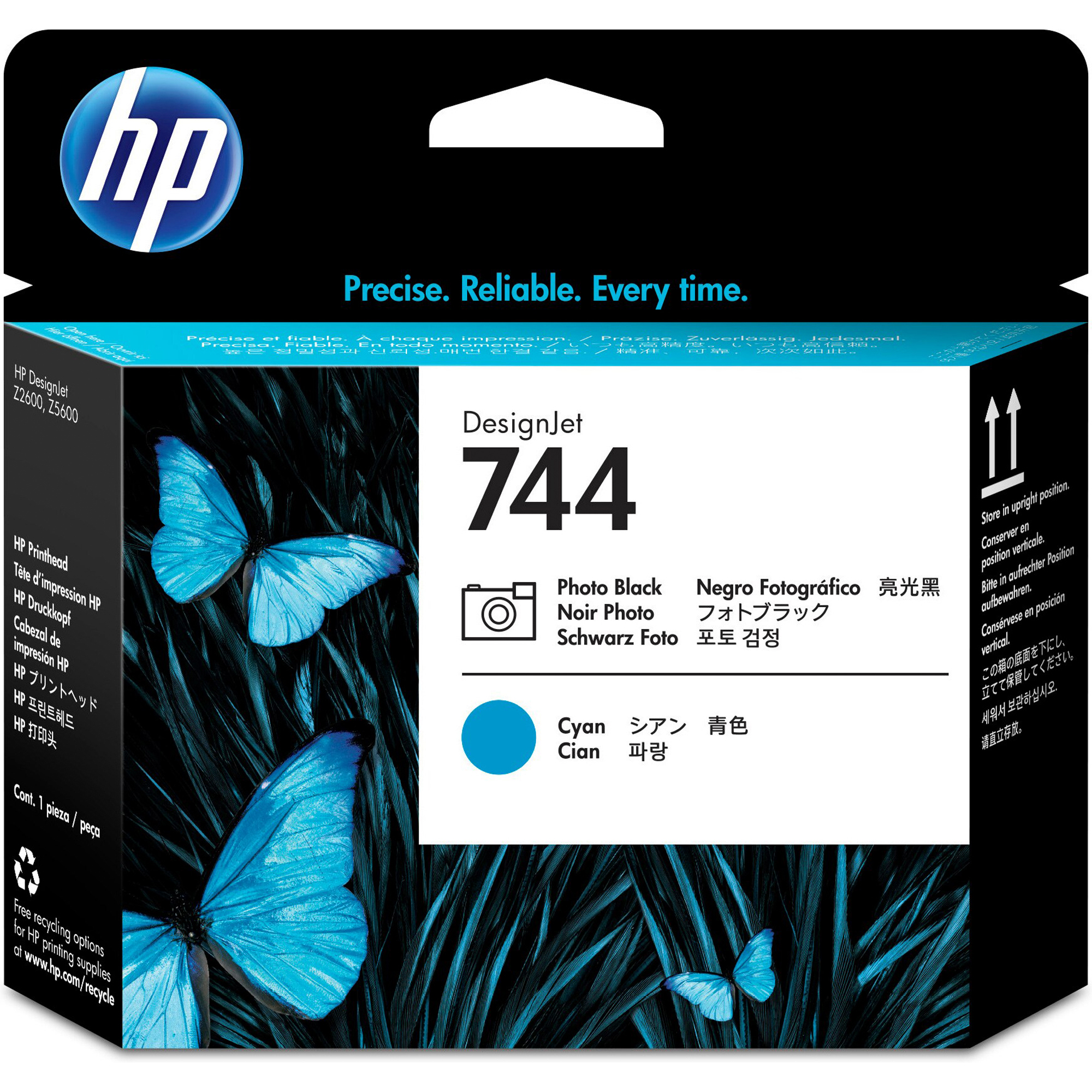 Hp - Testina originale - 744 - Nero …