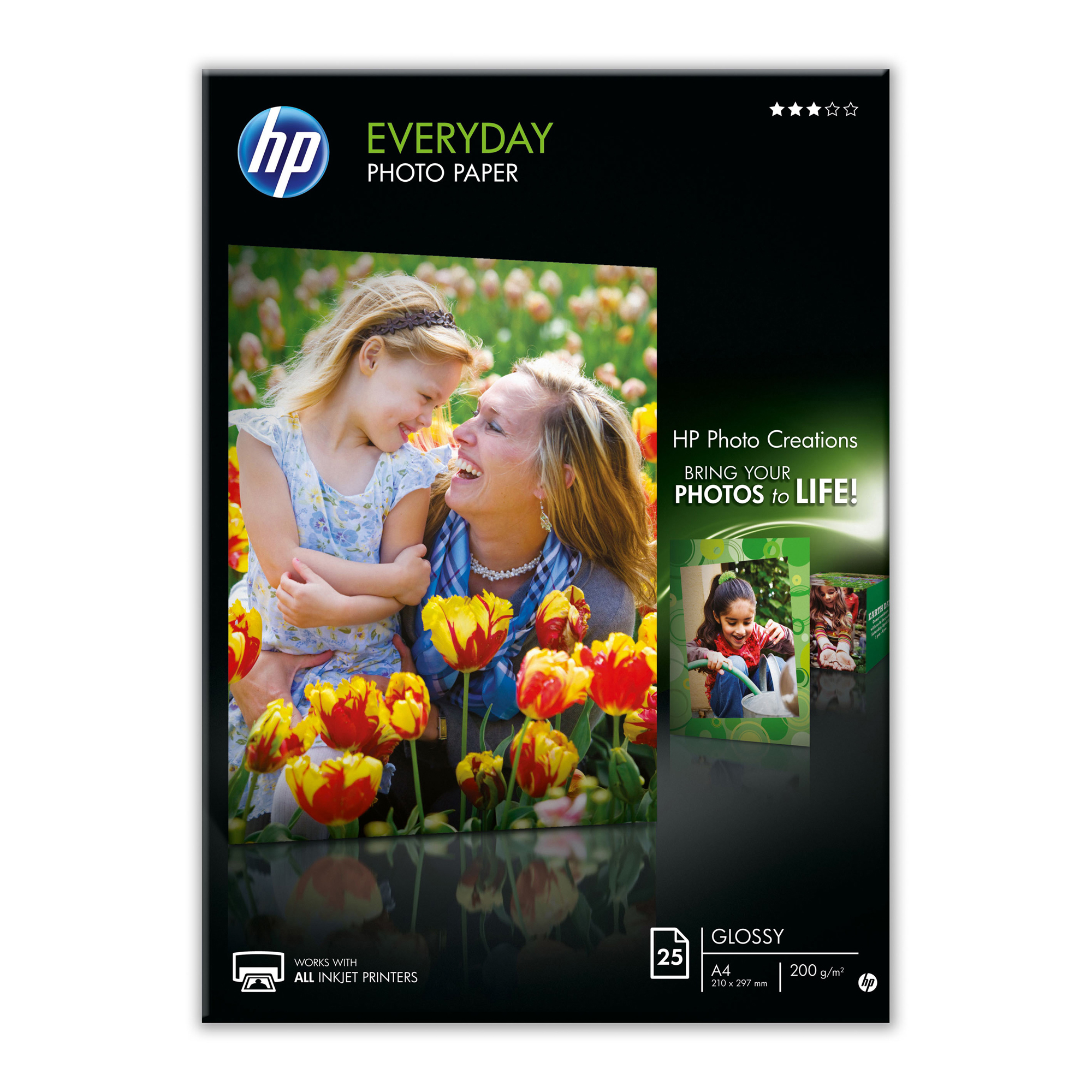 Hp - Confezione da 25 Fogli Carta originale …
