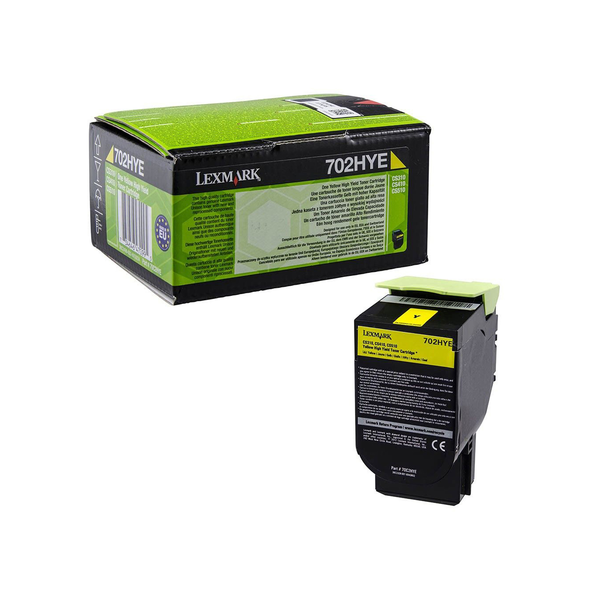 Lexmark 702HYE - Alta resa - giallo - …