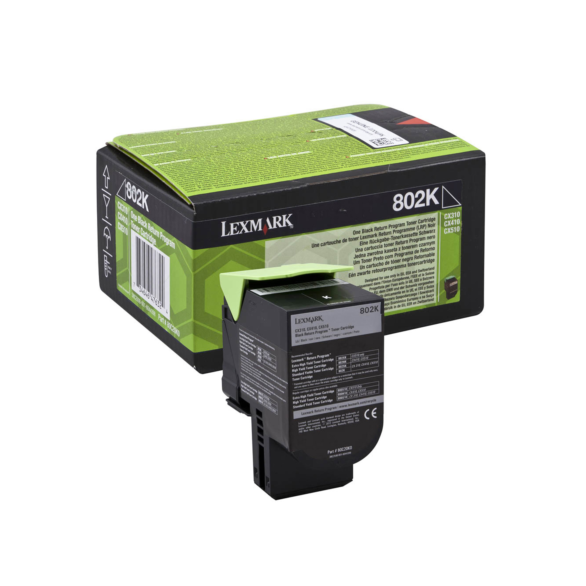 Lexmark 802K - Nero - originale - cartuccia …