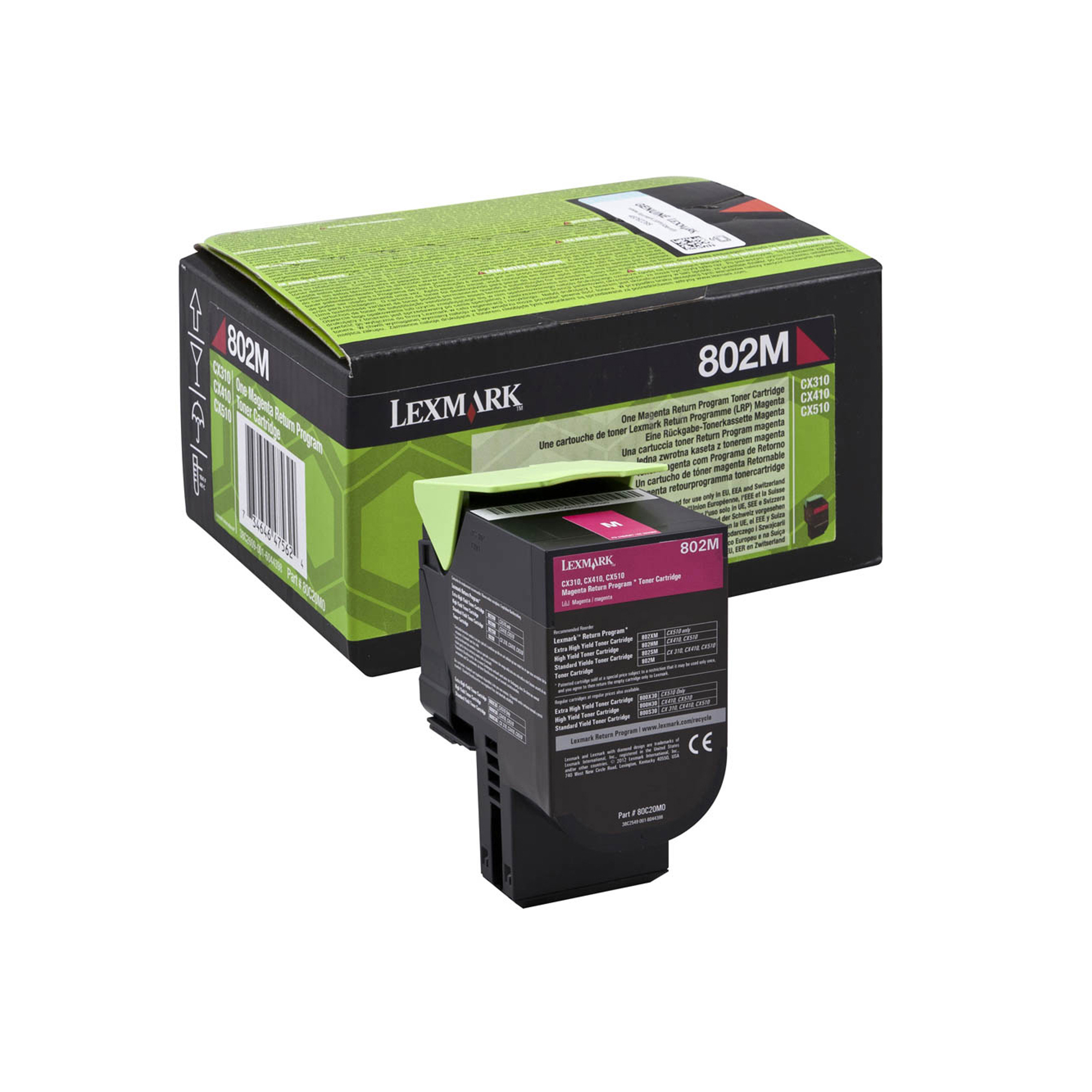 Lexmark 802M - Magenta - originale - cartuccia …