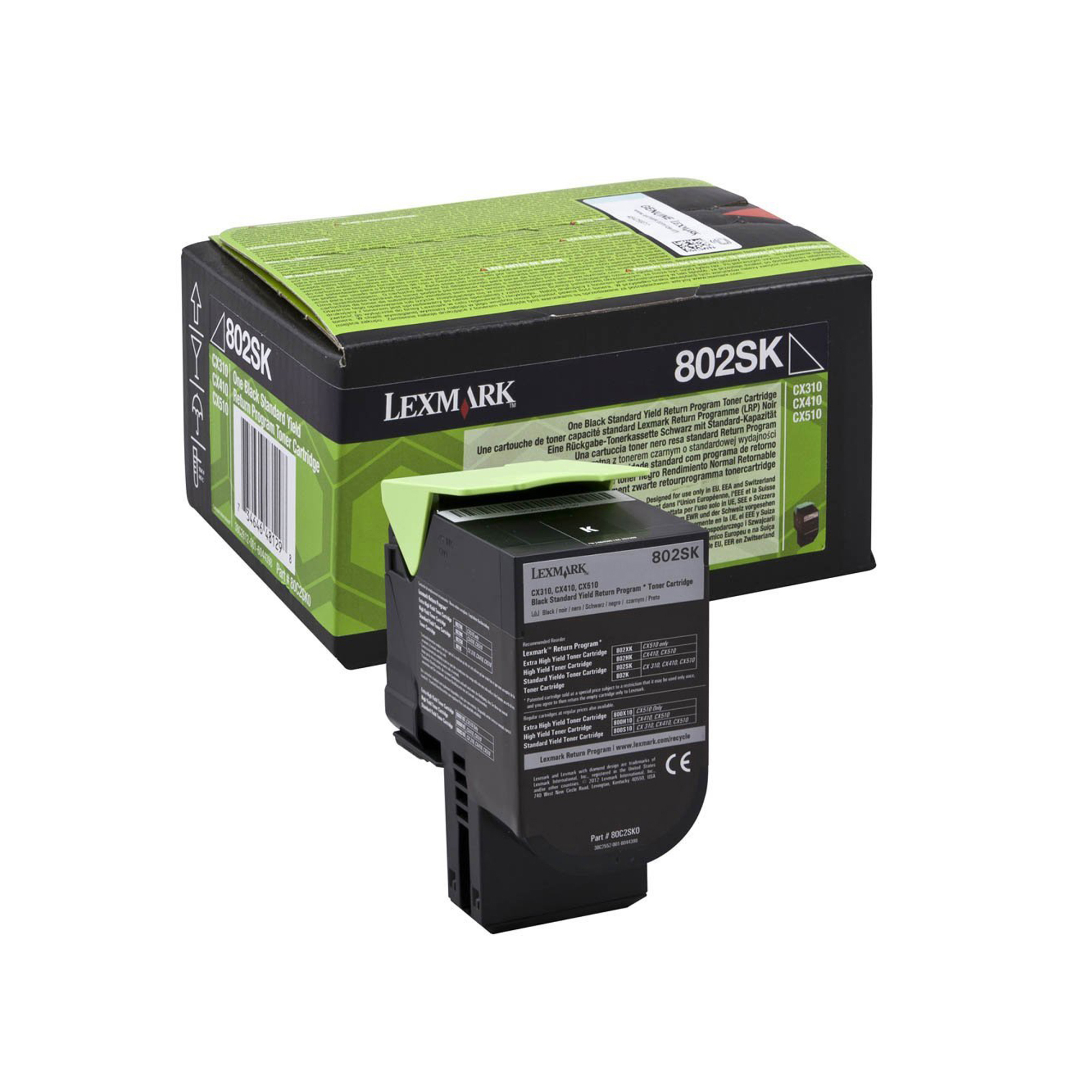 Lexmark 802SK - Nero - originale - cartuccia …