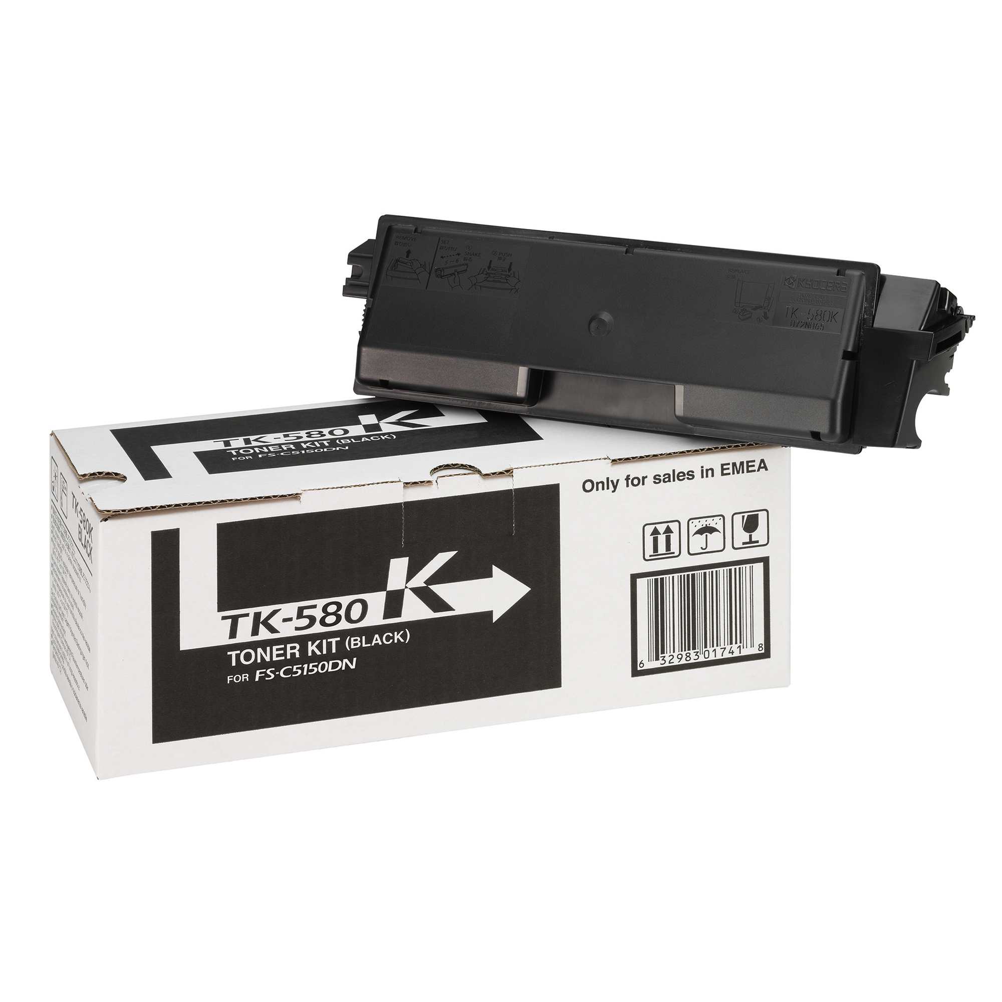 Kyocera TK 580K - Nero - originale - …
