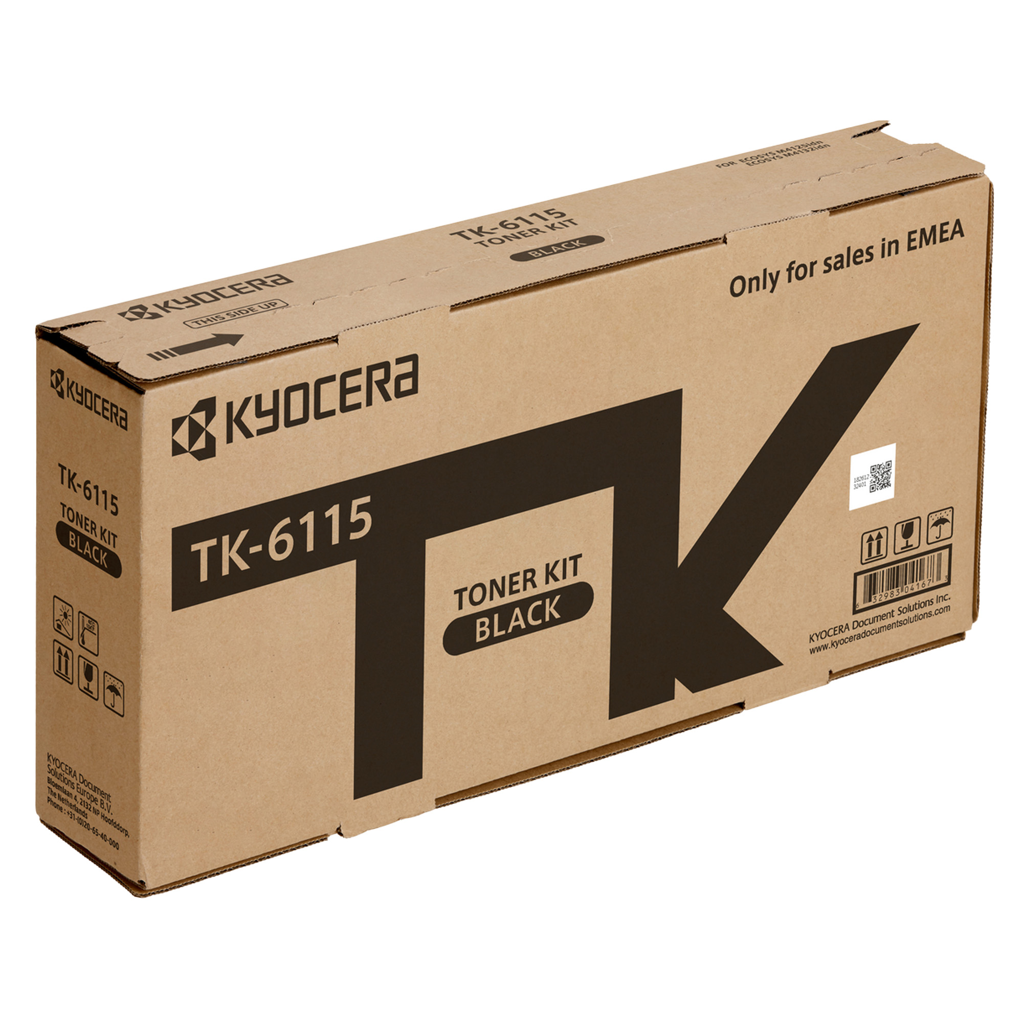 Kyocera TK-6115 - Nero - originale - cartuccia …