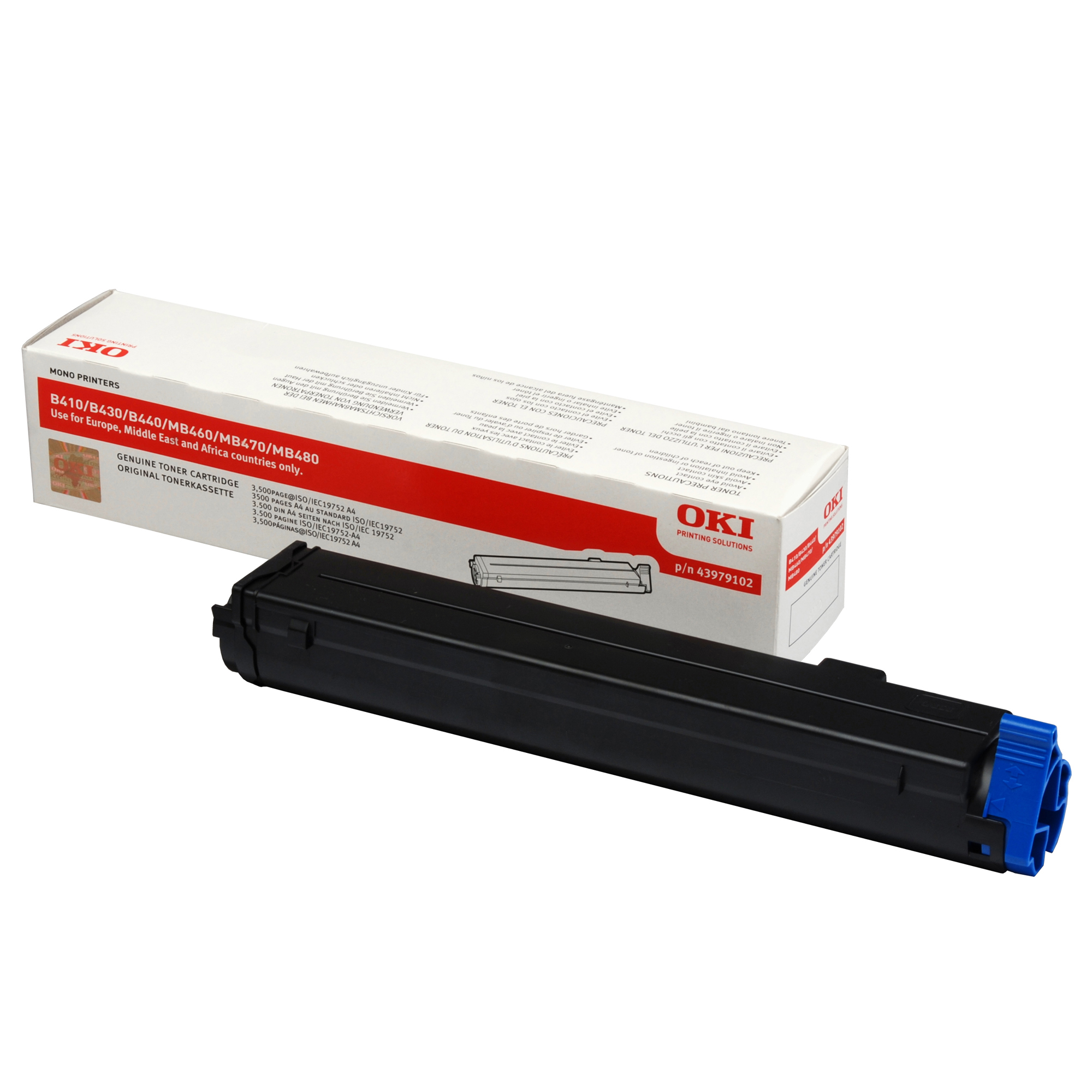 Oki - Toner - Nero - B410/430/440/480 - …